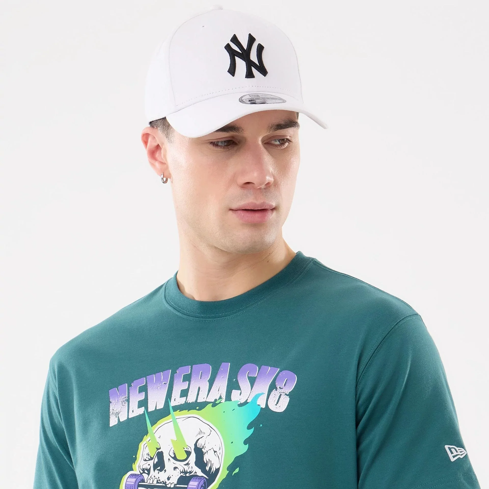 New Era SK8 Graphic Dark Green T-Shirt