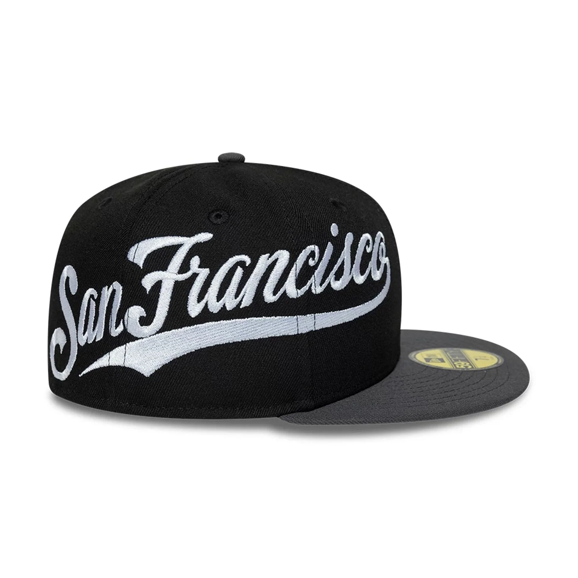 16101-san-francisco-giants-mlb-multi-logo-satin-lined-black-59fifty-fitted-cap-6.webp San Francisco Giants MLB Multi Logo Satin Lined Black 59FIFTY Fitted Cap