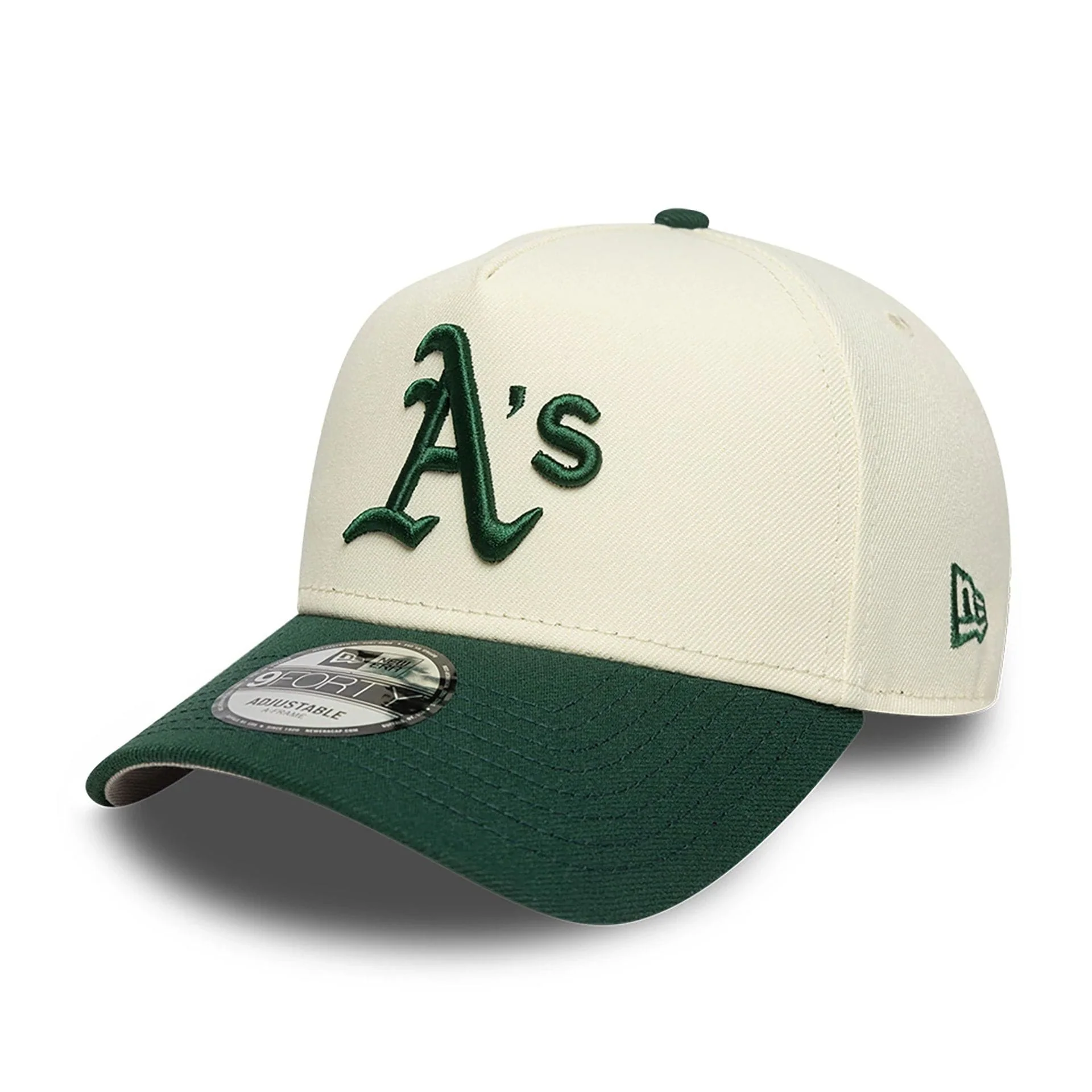 16178-oakland-athletics-chrome-white-and-dark-green-9forty-a-frame-adjustable-cap-1.webp Oakland Athletics Chrome White And Dark Green 9FORTY A-Frame Adjustable Cap