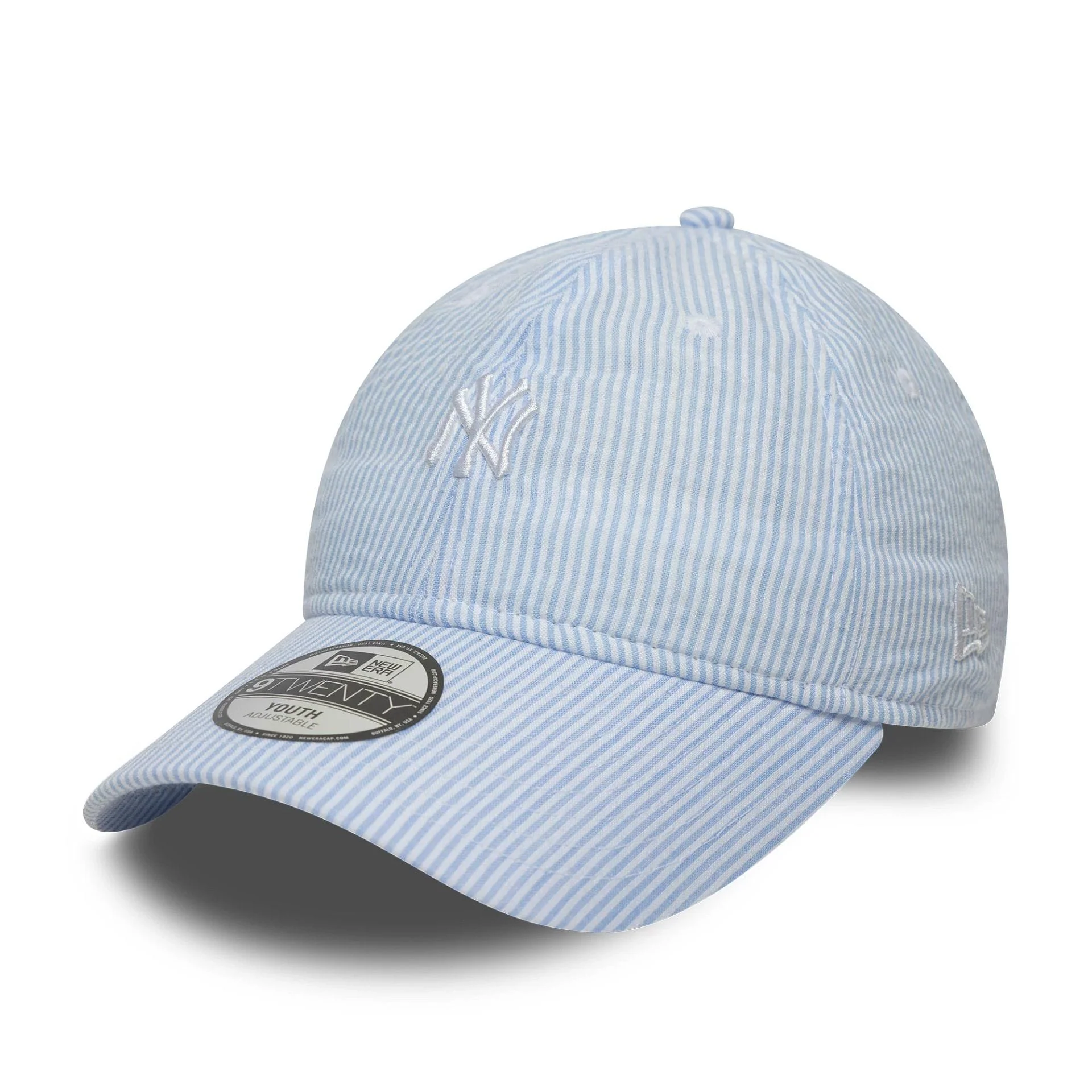 16364-new-york-yankees-youth-mlb-seersucker-pastel-blue-9twenty-adjustable-cap-1.webp New York Yankees Youth MLB Seersucker Pastel Blue 9TWENTY Adjustable Cap