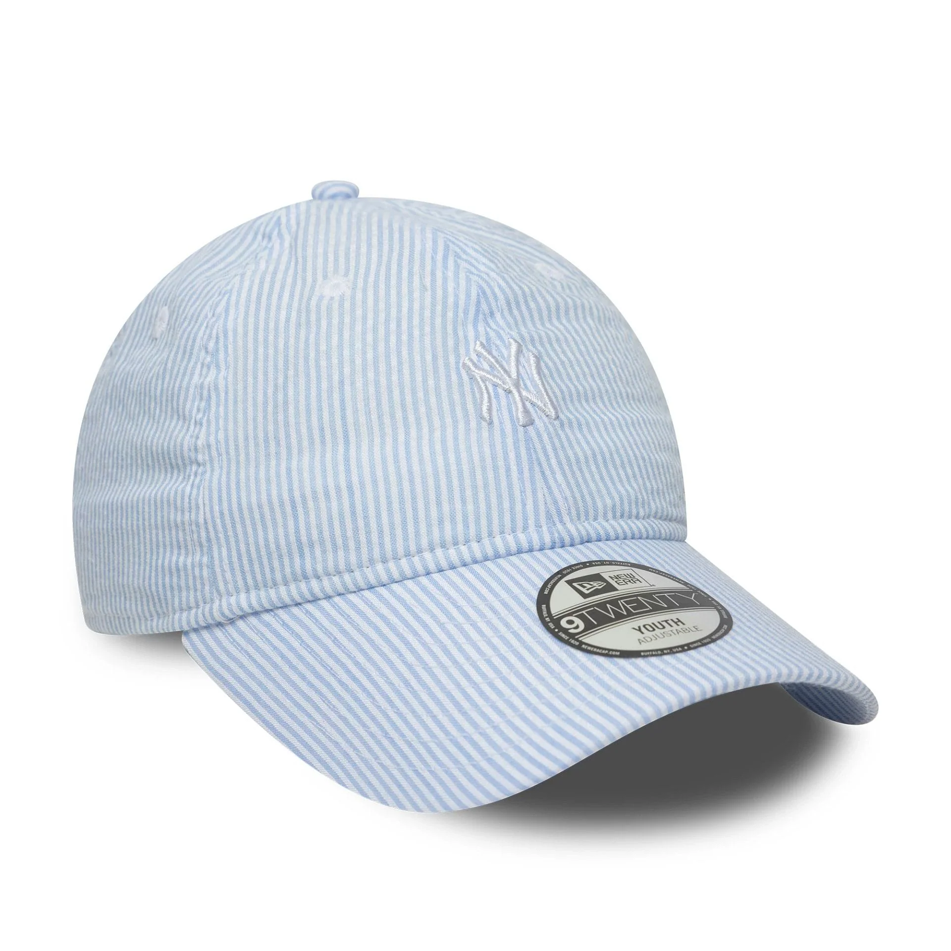 16364-new-york-yankees-youth-mlb-seersucker-pastel-blue-9twenty-adjustable-cap-3.webp New York Yankees Youth MLB Seersucker Pastel Blue 9TWENTY Adjustable Cap