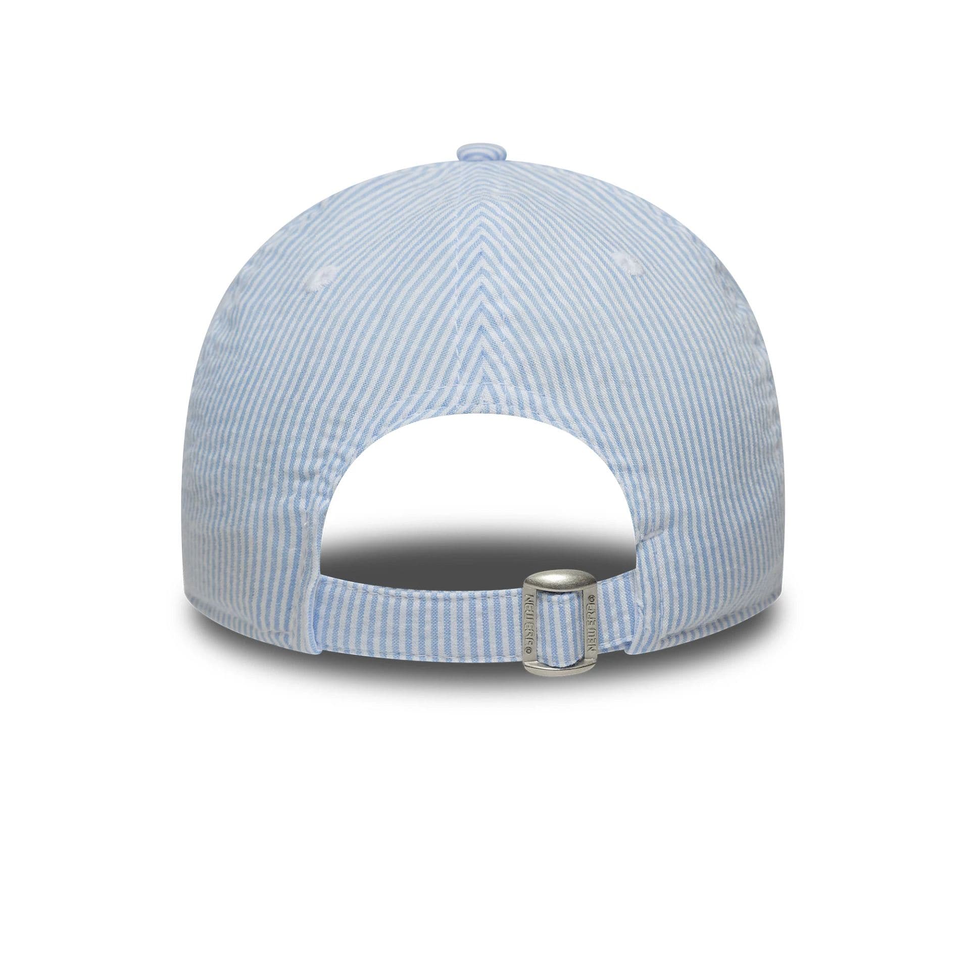 16364-new-york-yankees-youth-mlb-seersucker-pastel-blue-9twenty-adjustable-cap-4.jpg New York Yankees Youth MLB Seersucker Pastel Blue 9TWENTY Adjustable Cap