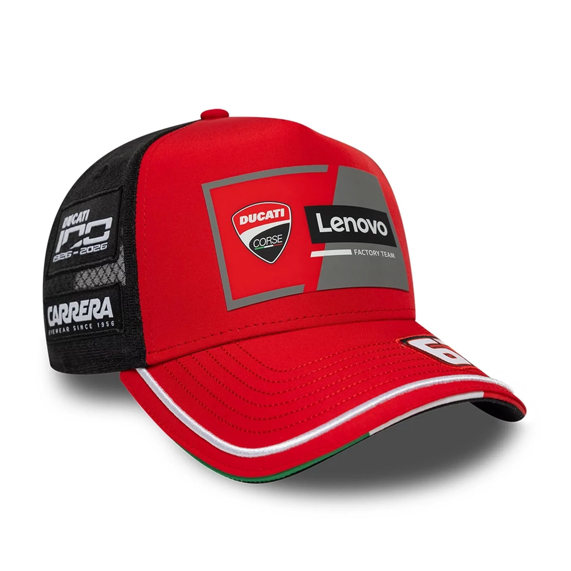 Ducati Motor Replica Francesco Bagnaia Red 9FORTY E-Frame Adjustable Cap