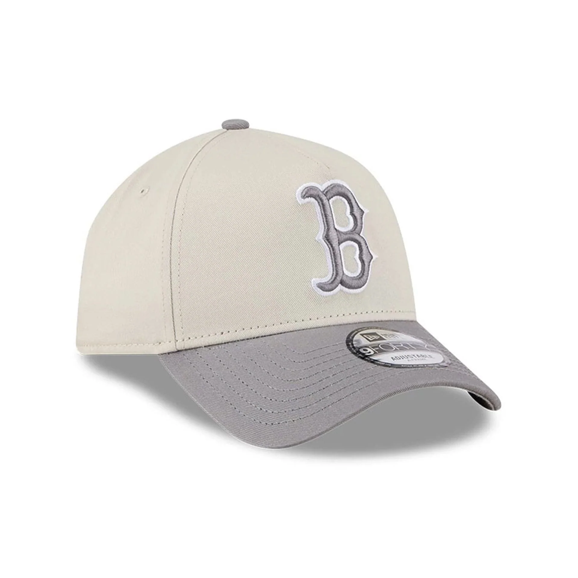 Boston Red Sox MLB Stone Storm Light Beige 9FORTY A-Frame Adjustable Cap