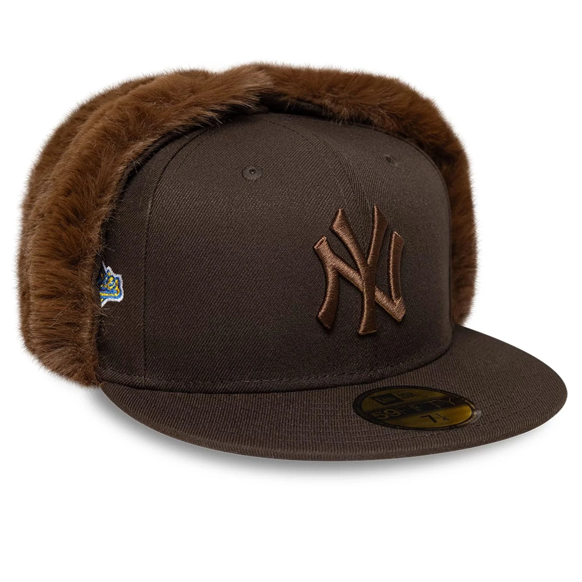 1658-new-york-yankees-mlb-world-series-dark-brown-dogear-59fifty-fitted-cap-1.webp New York Yankees MLB World Series Dark Brown Dogear 59FIFTY Fitted Cap
