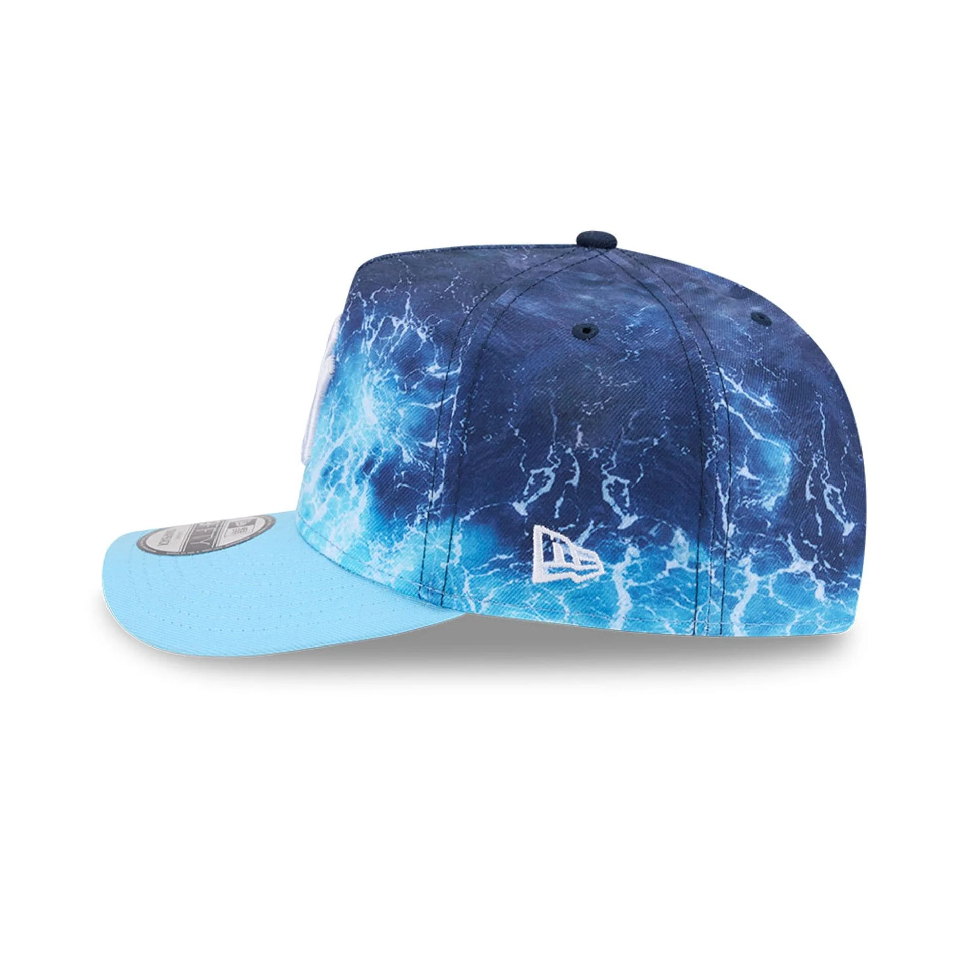 Yankees MLB Deep Water Pastel Blue 9FIFTY A-Frame Snapback Adjustable Cap