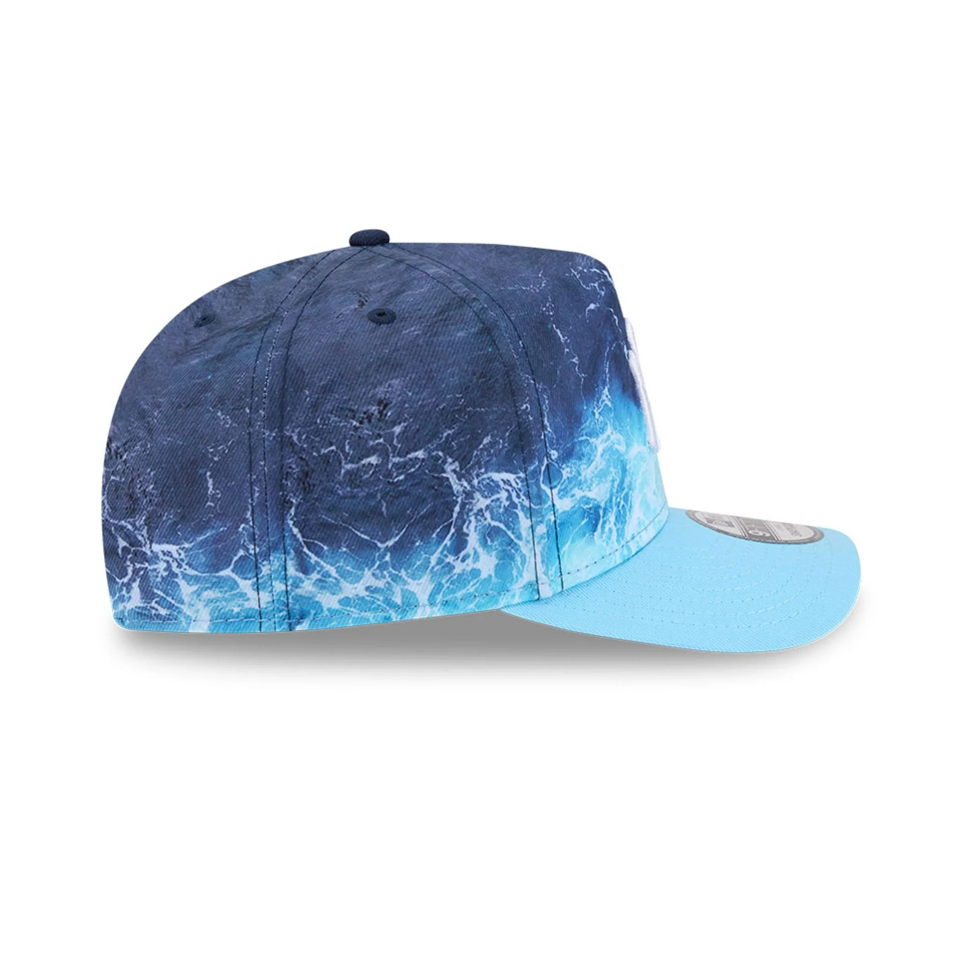 Yankees MLB Deep Water Pastel Blue 9FIFTY A-Frame Snapback Adjustable Cap