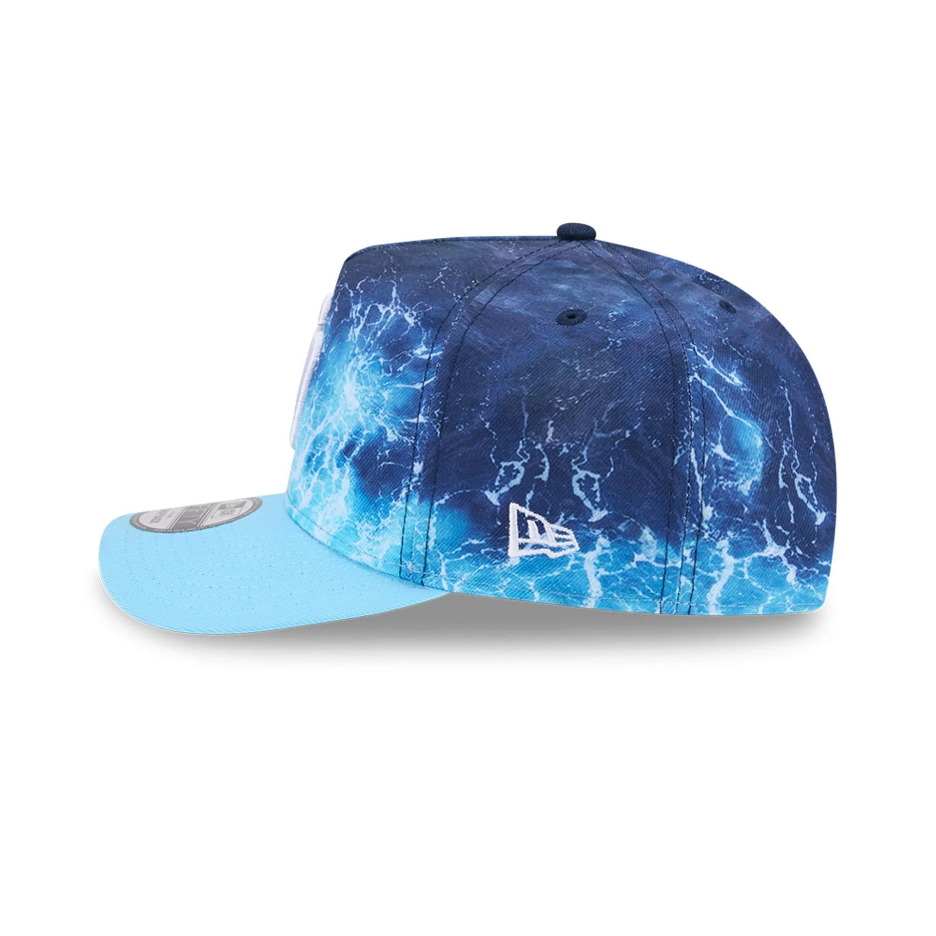 Padres MLB Deep Water Pastel Blue 9FIFTY A-Frame Snapback Adjustable Cap