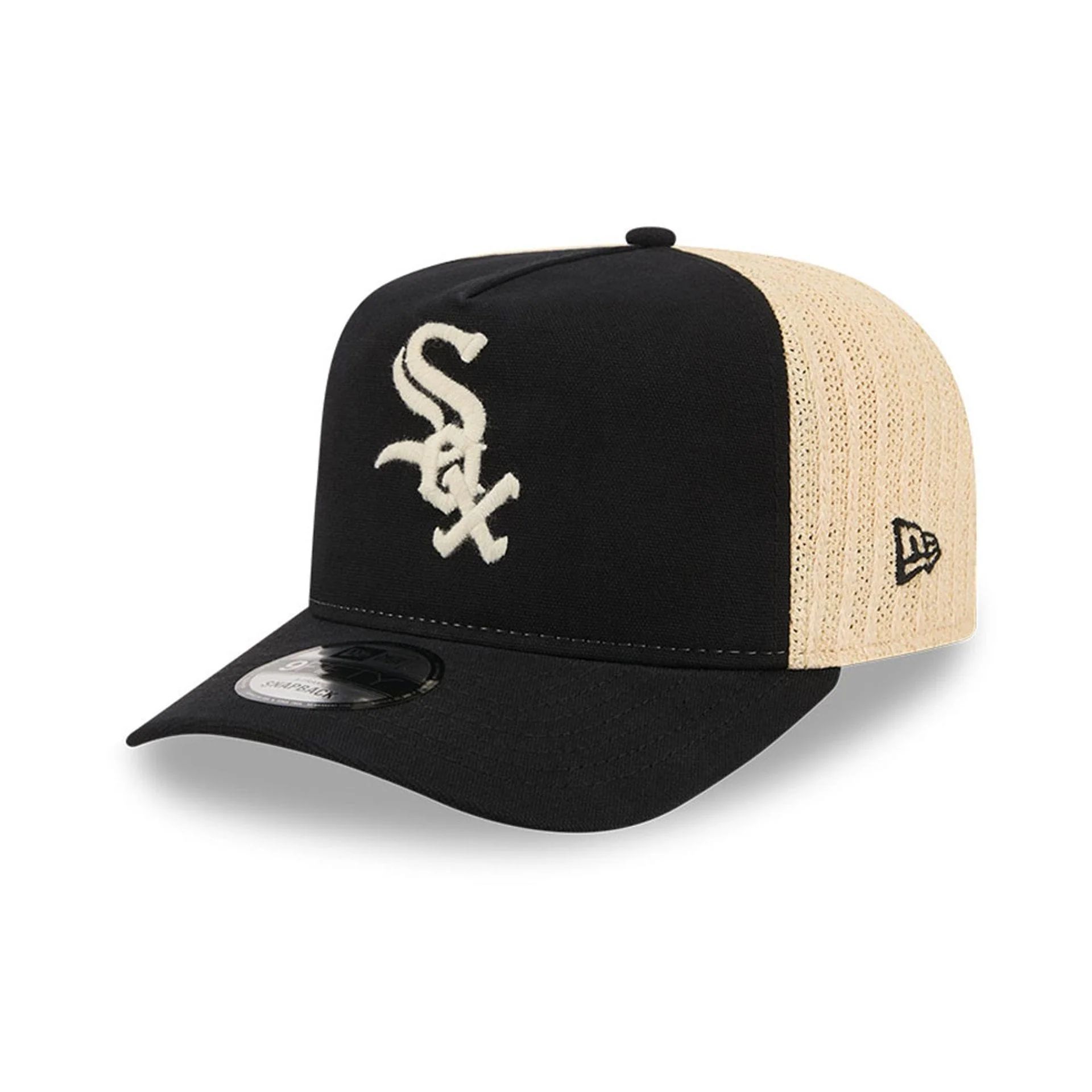 16828-chicago-white-sox-mlb-grained-black-9fifty-a-frame-snapback-adjustable-cap-1.webp Chicago White Sox MLB Grained Black 9FIFTY A-Frame Snapback Adjustable Cap