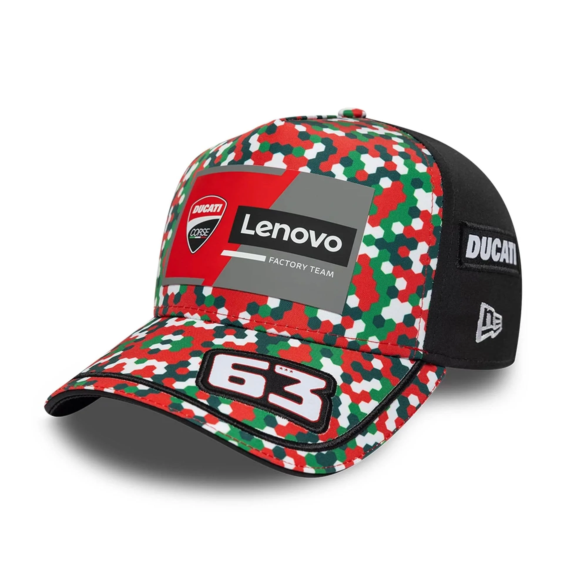 Ducati Motor Replica Francesco Bagnaia Mugello Race Special Multicolor 9FORTY E-Frame Adjustable Cap