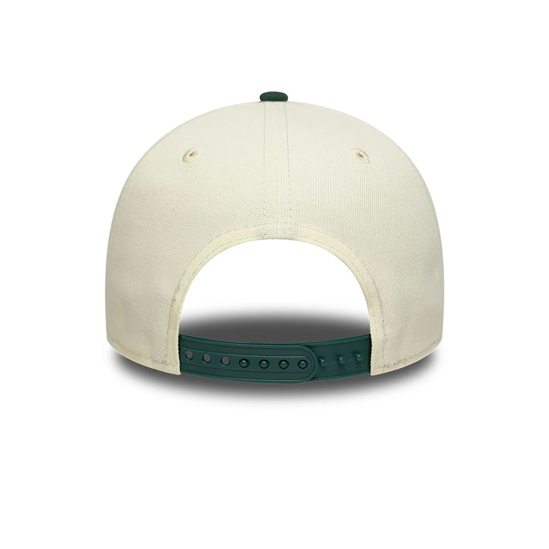Oakland Athletics Chrome White And Dark Green 9FORTY A-Frame Adjustable Cap