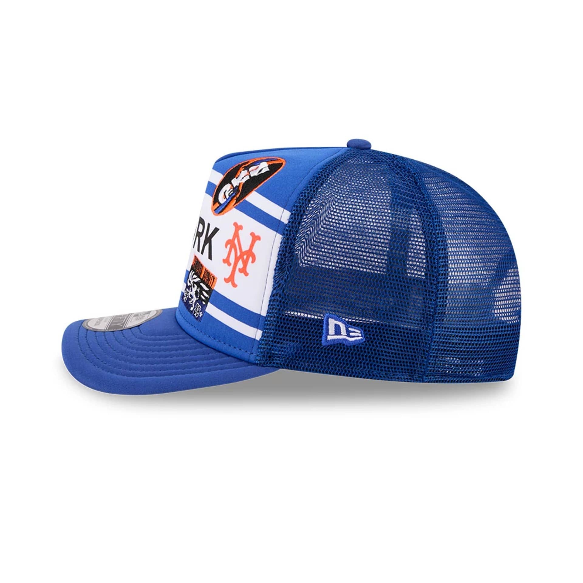 Mets MLB X Coming To America Blue 9FIFTY A-Frame Snapback Adjustable Cap