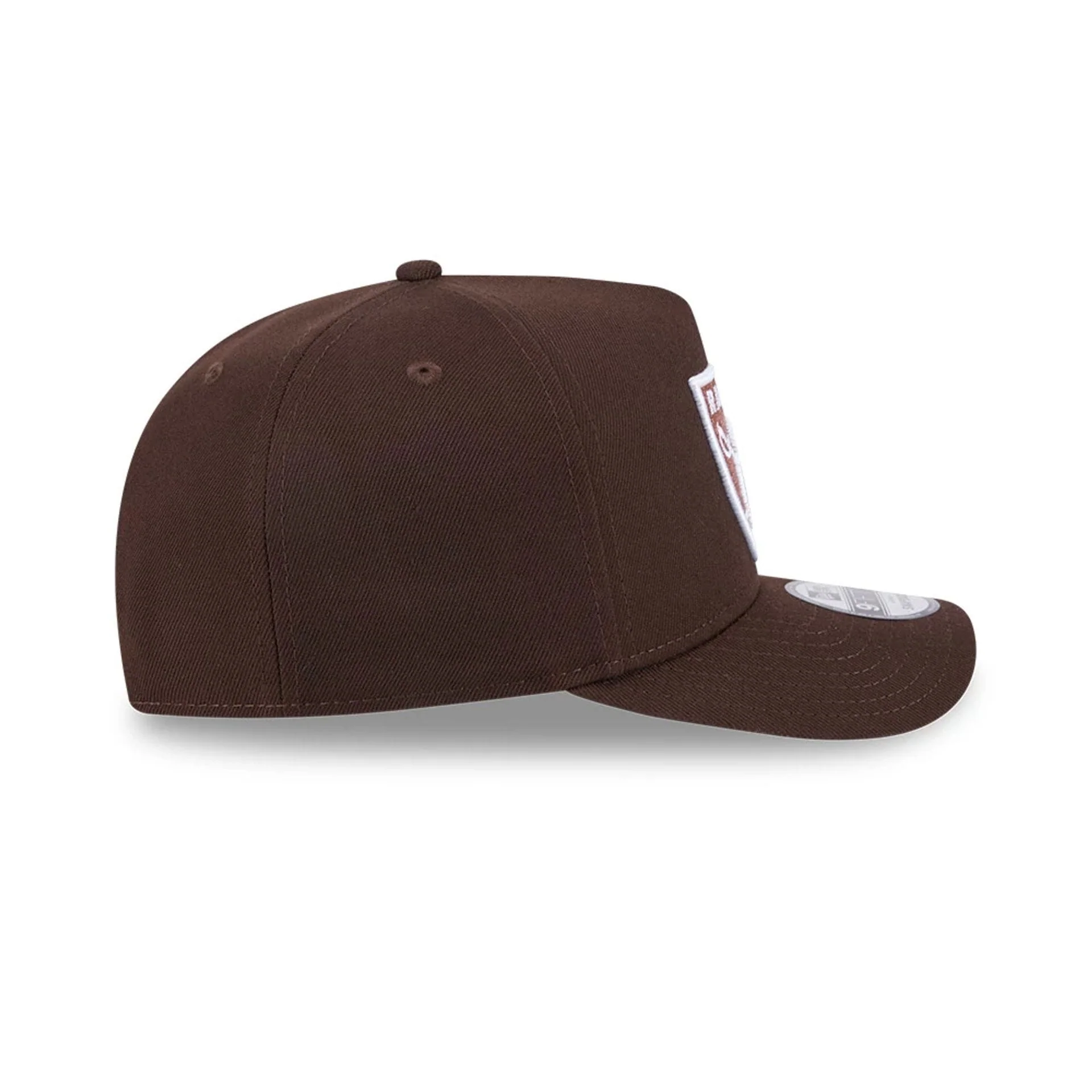 Las Vegas Raiders NFL Metallic Dark Brown 9FIFTY A-Frame Snapback Adjustable Cap