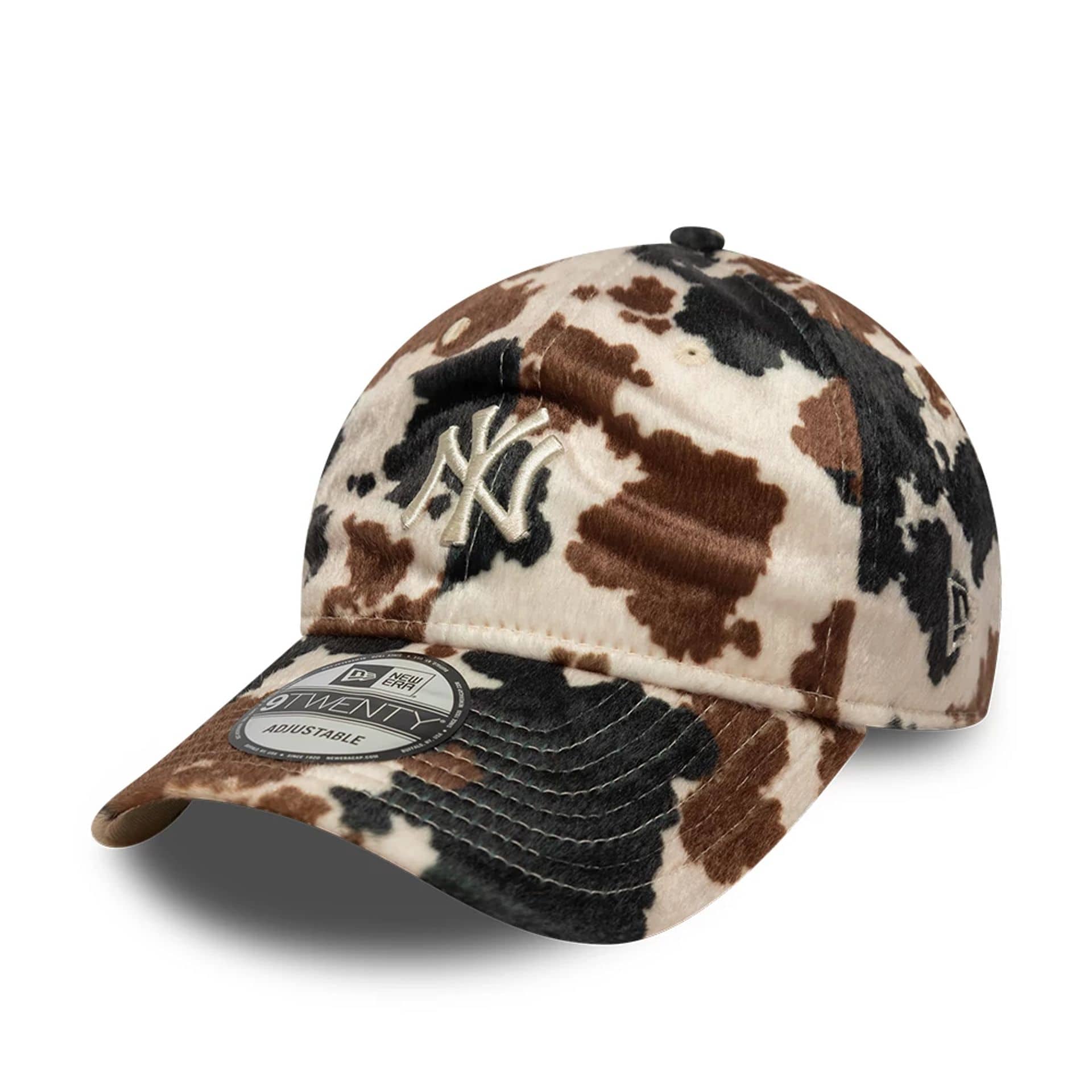 New York Yankees Animal Print Beige 9TWENTY Adjustable Cap
