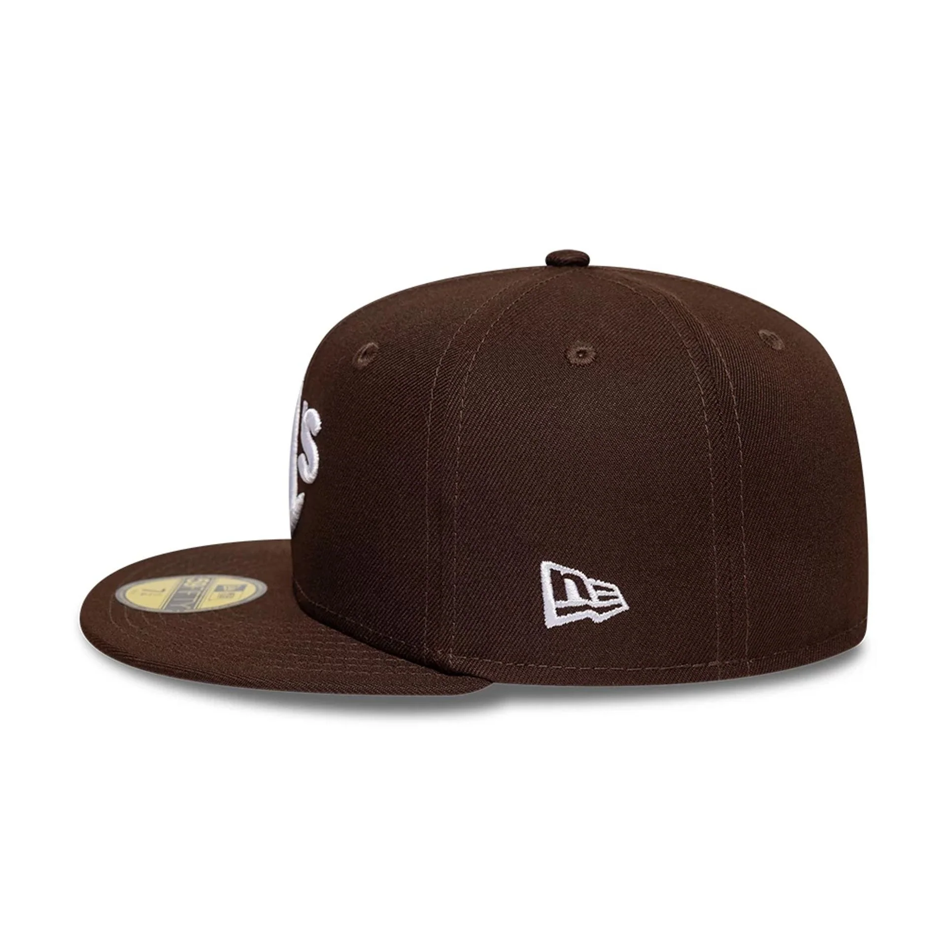 Athletics MLB Dark Brown 59FIFTY Fitted Cap