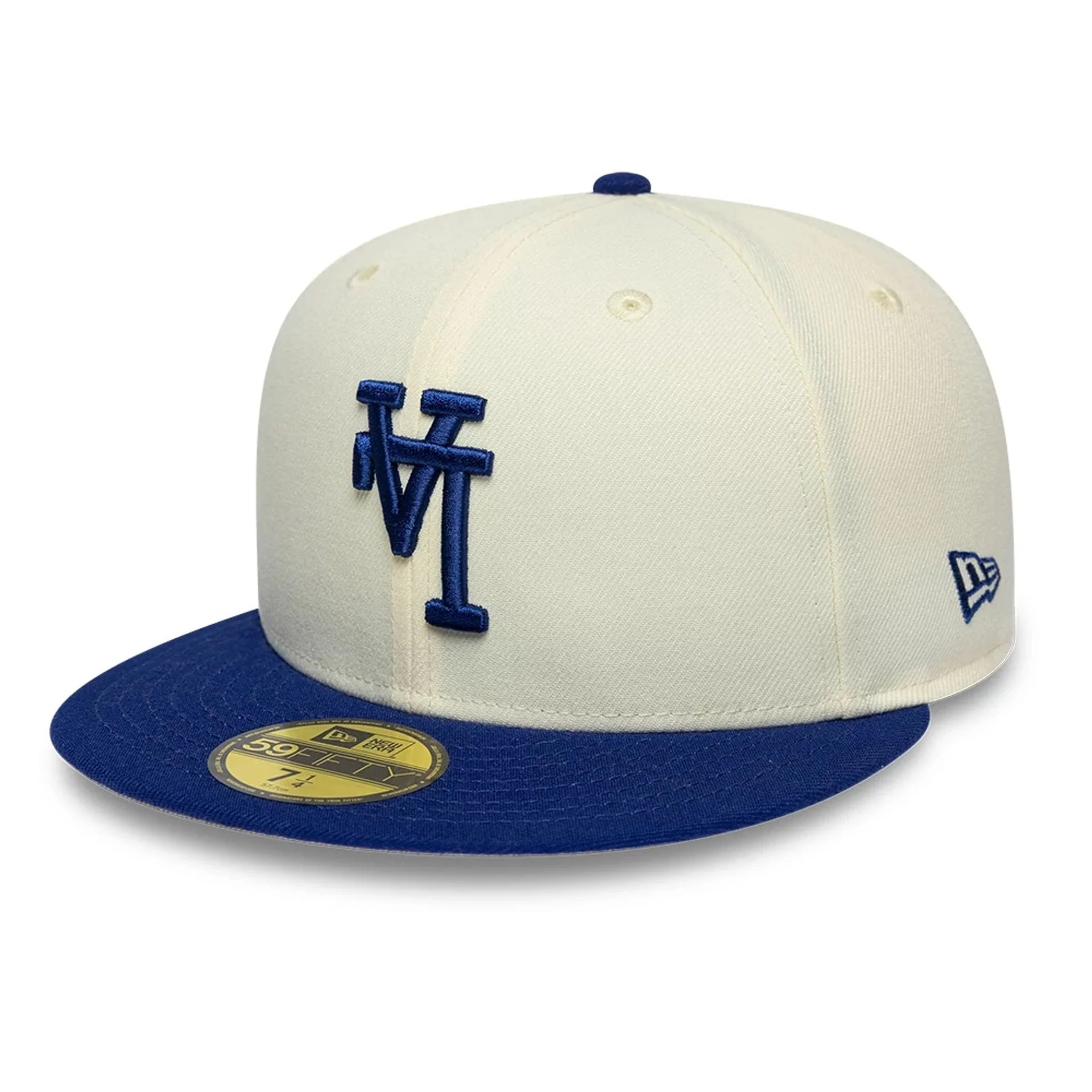 LA Dodgers MLB Upside Down Cream 59FIFTY Fitted Cap
