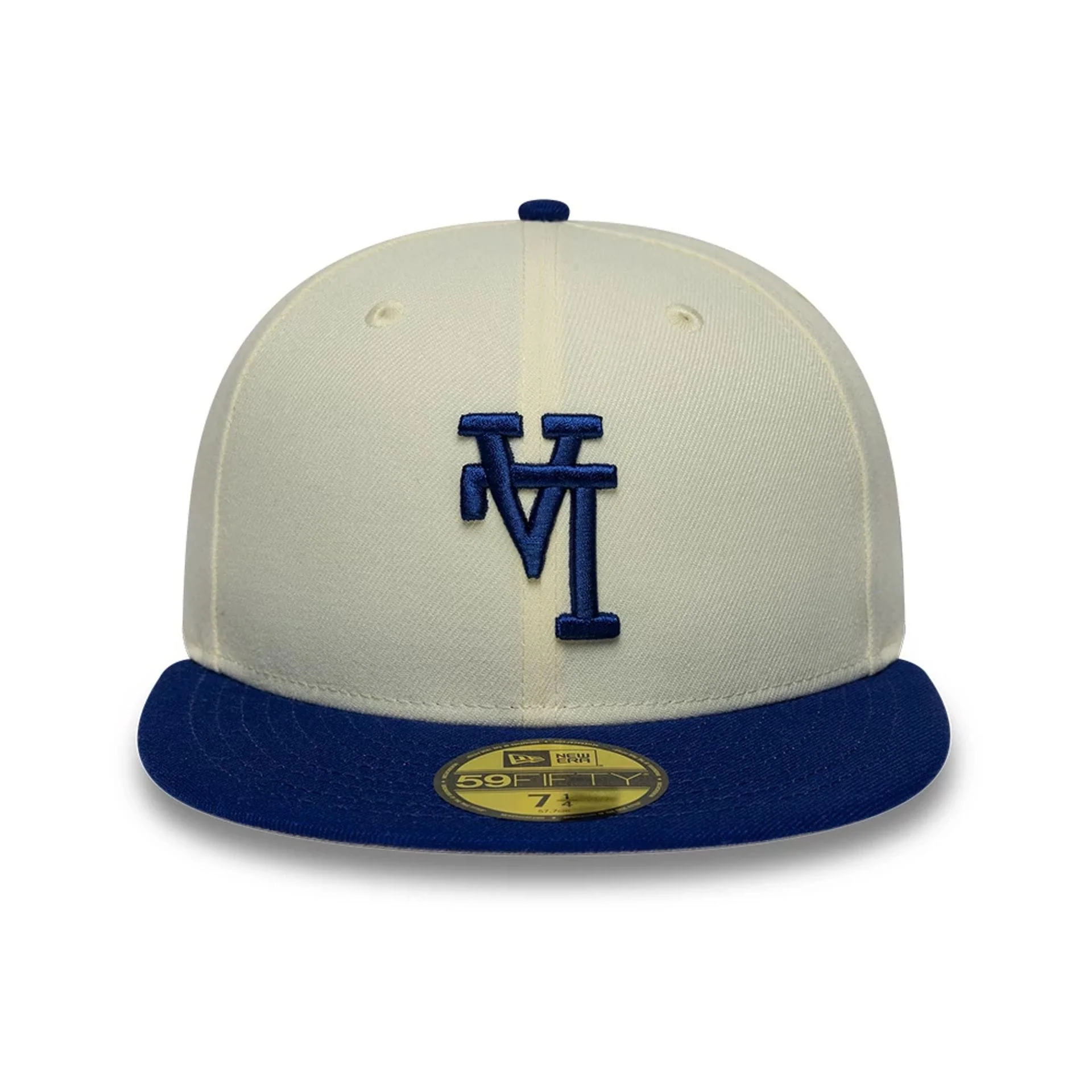 LA Dodgers MLB Upside Down Cream 59FIFTY Fitted Cap