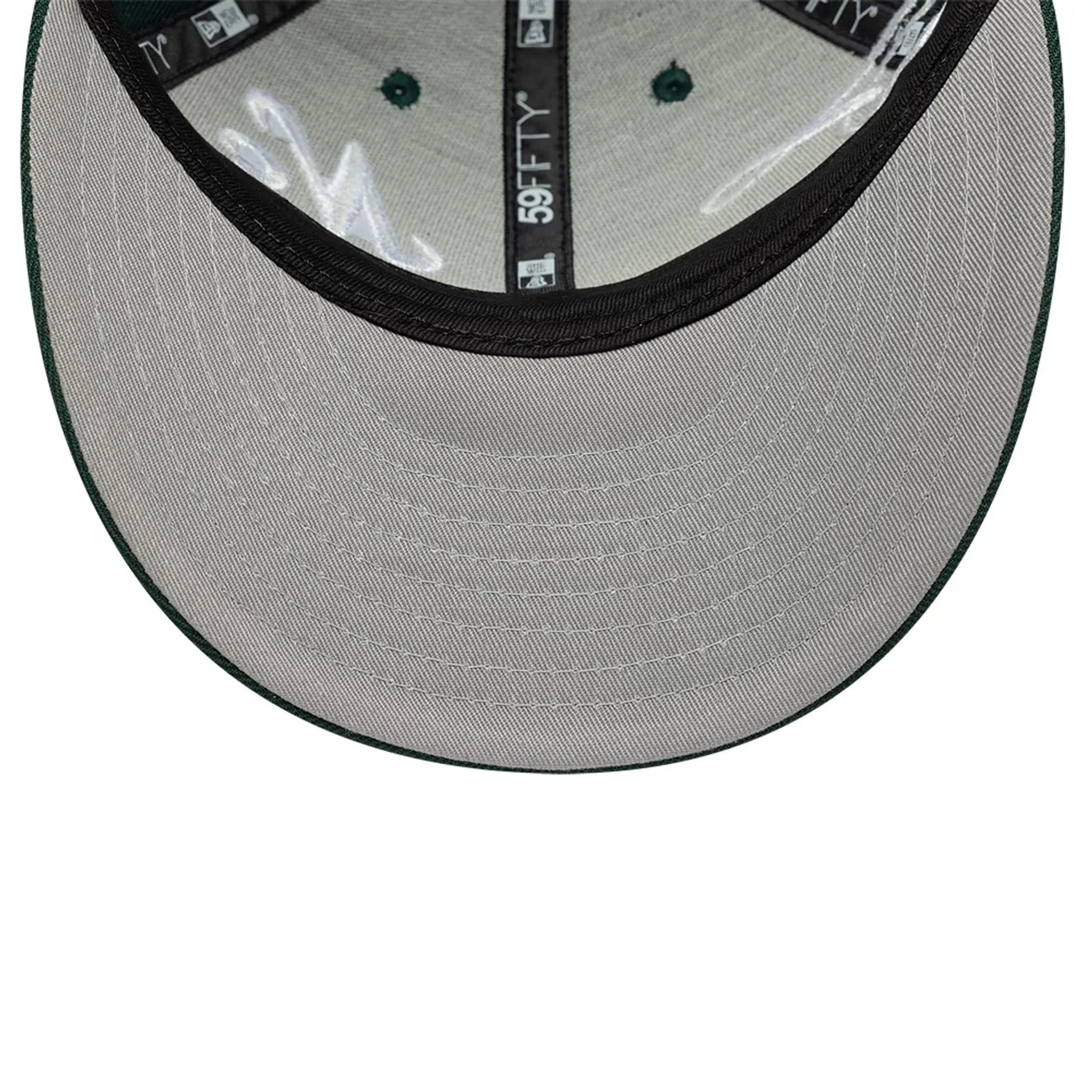 New Era Side Script Dark Green Low Profile 59FIFTY Fitted Cap