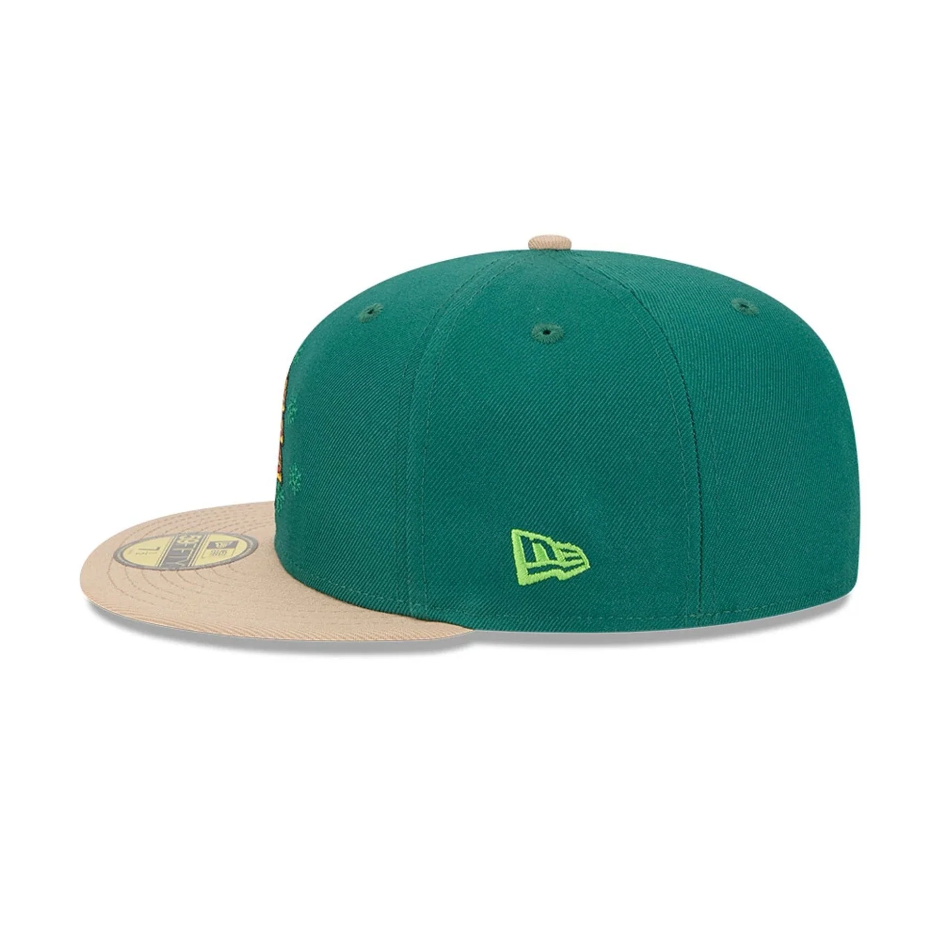 Teenage Mutant Ninja Turtles Pizza Tree Green 59FIFTY Fitted Cap