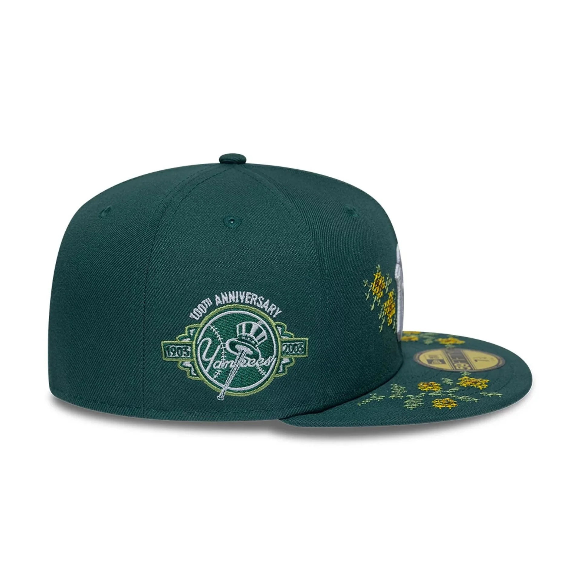 New York Yankees MLB Garden Dark Green 59FIFTY Fitted Cap