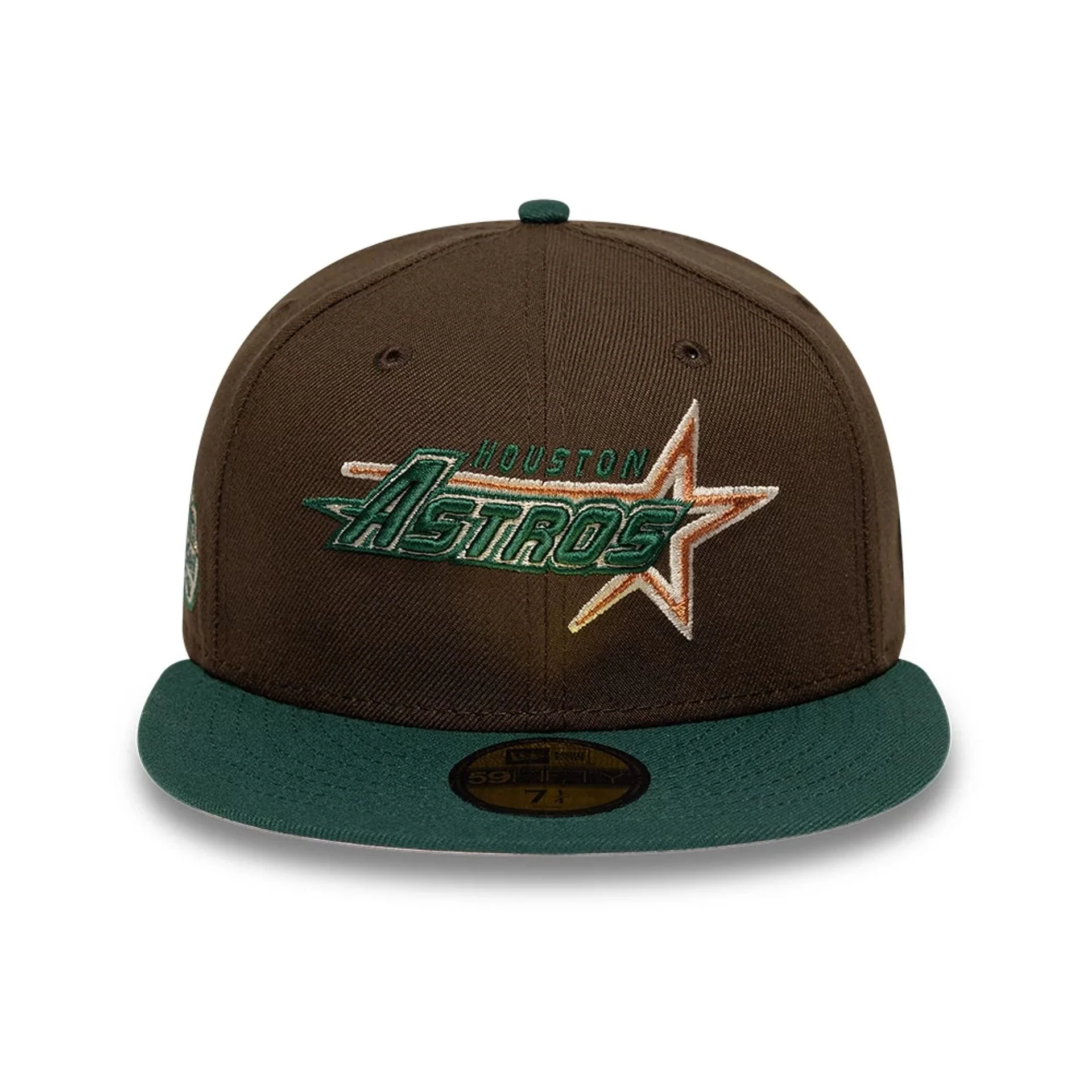 Houston Astros MLB Cooperstown Dark Brown 59FIFTY Fitted Cap