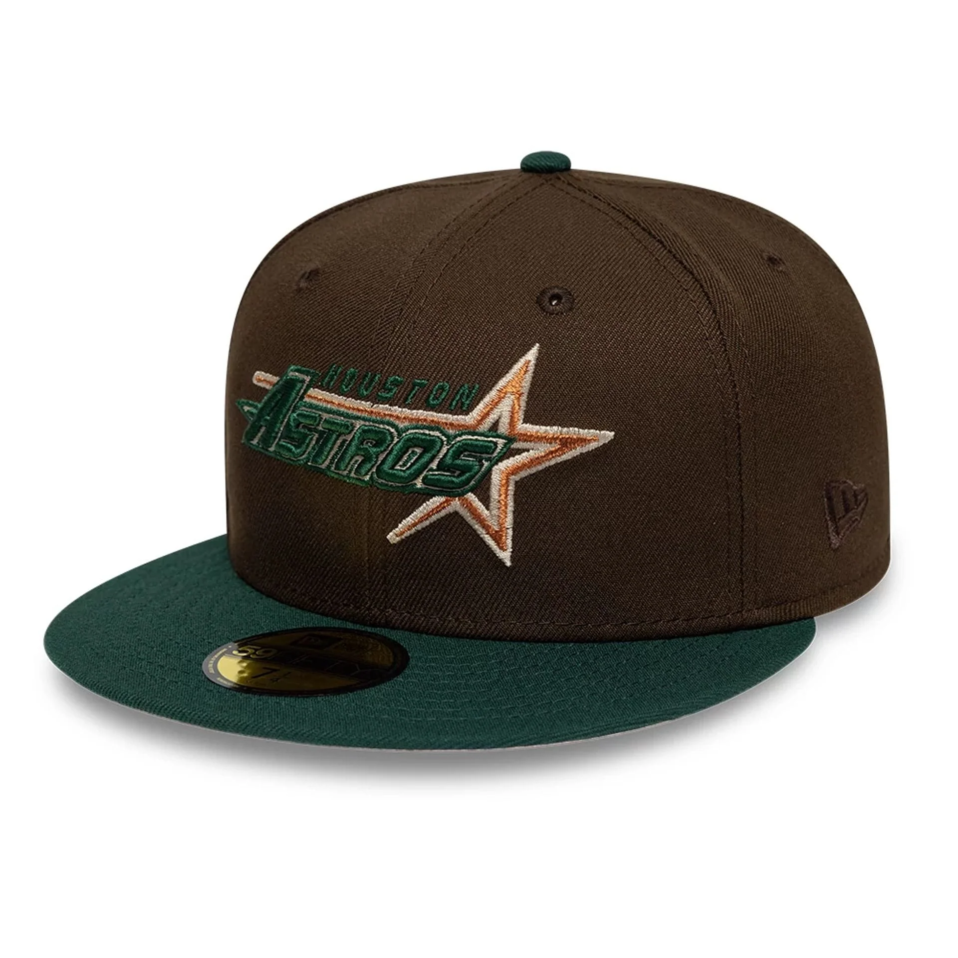 Houston Astros MLB Cooperstown Dark Brown 59FIFTY Fitted Cap