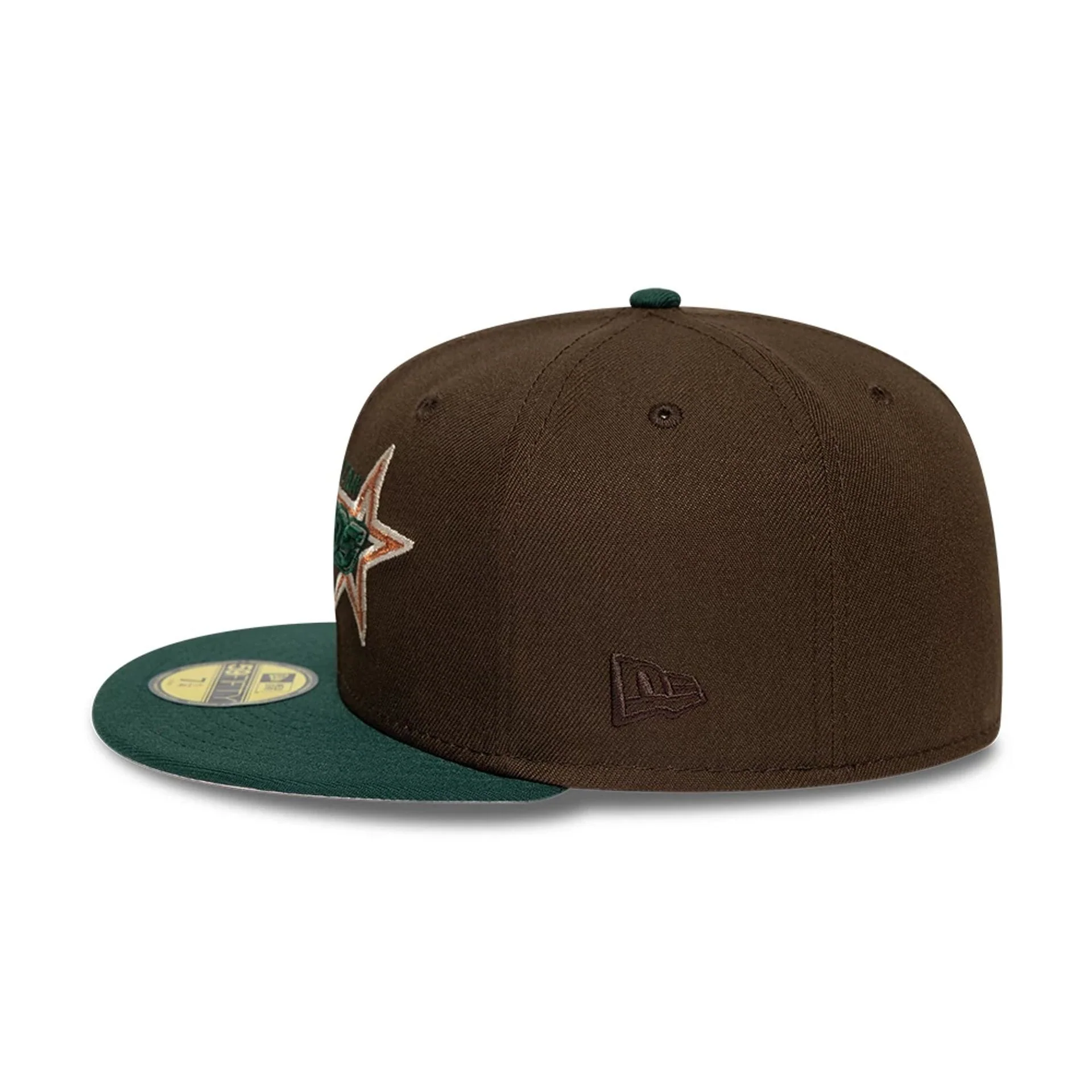 Houston Astros MLB Cooperstown Dark Brown 59FIFTY Fitted Cap