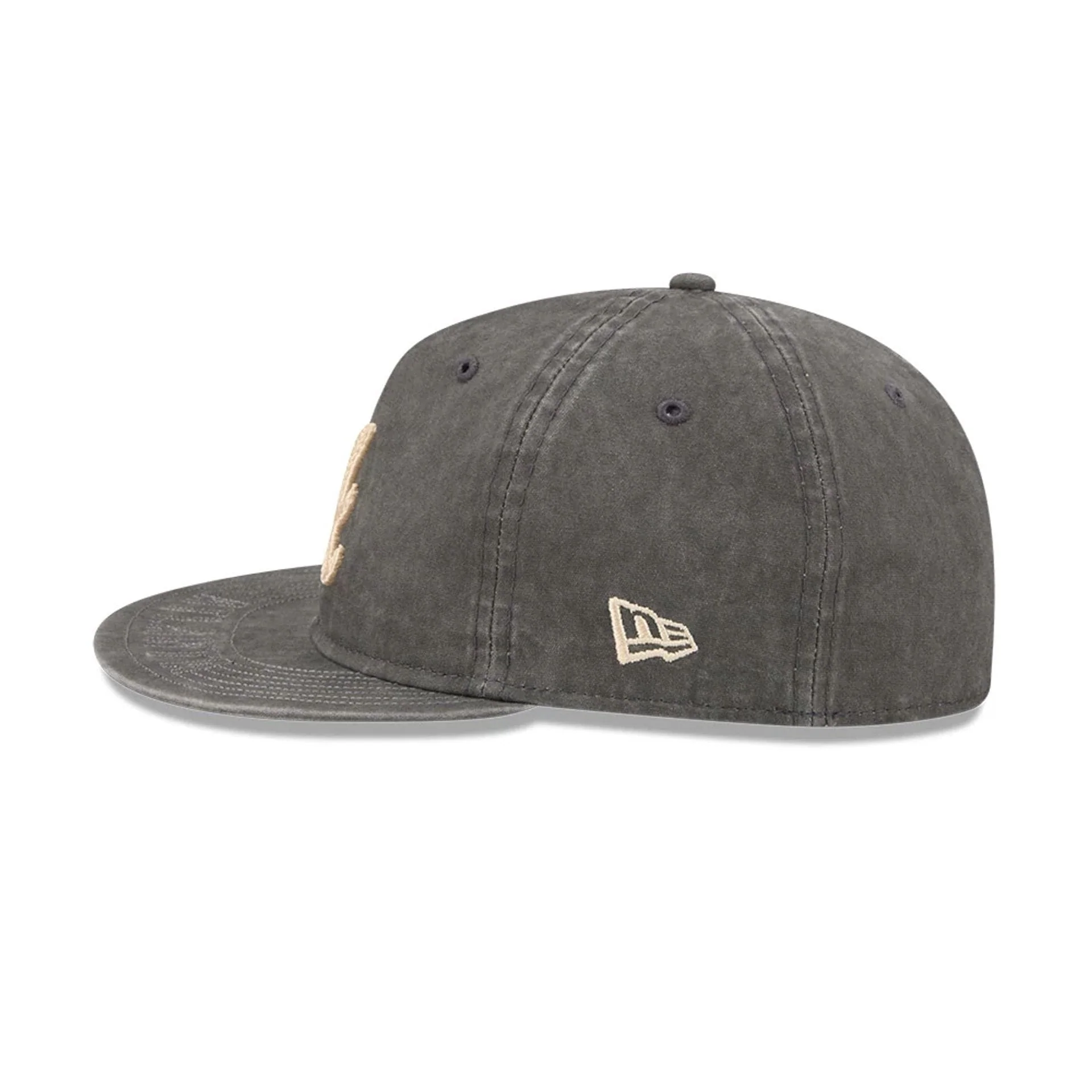 Atlanta Braves MLB 59FIFTY Day Black Retro Crown 59FIFTY Fitted Cap