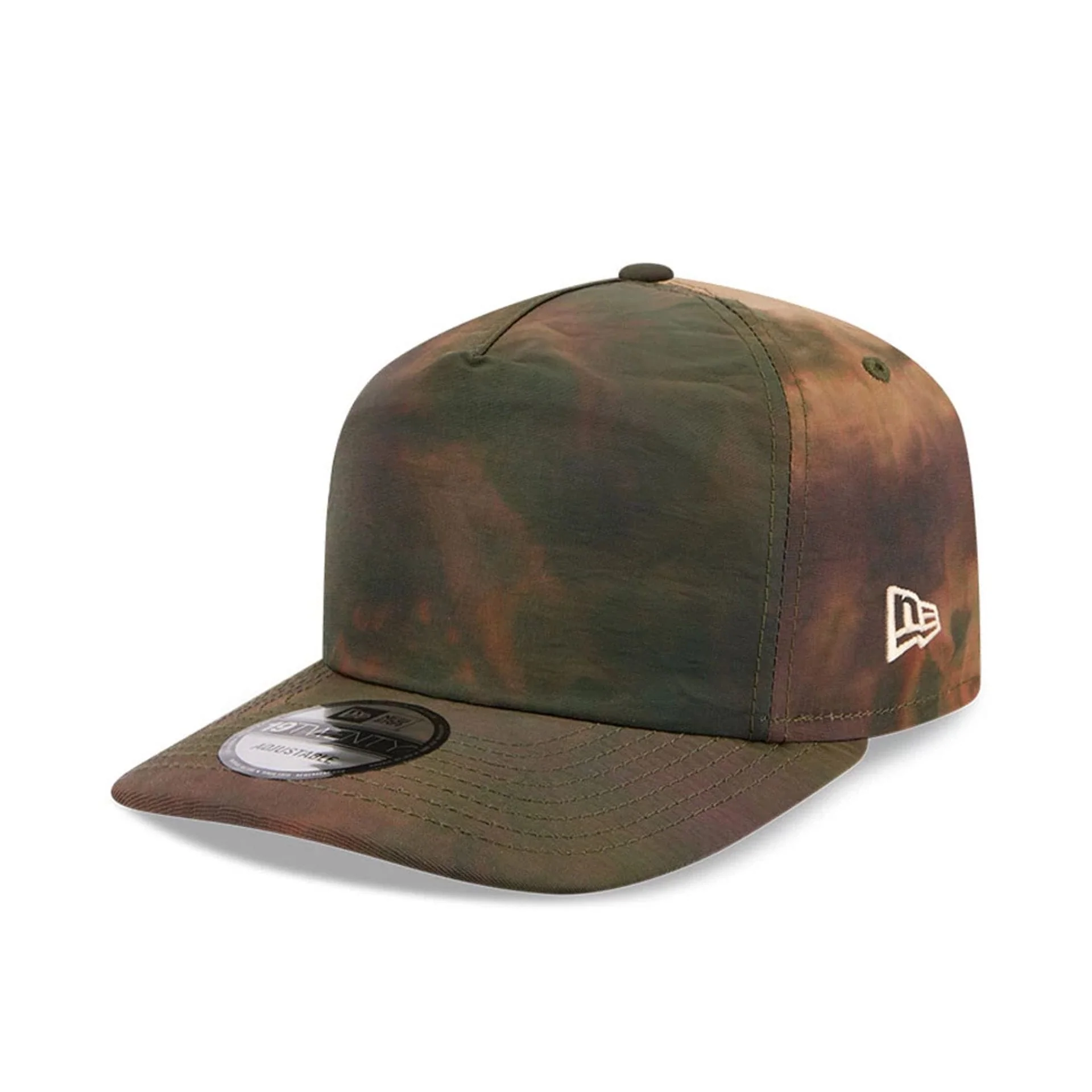 New Era Nylon Wash Dye Open Green 19TWENTY Adjustable Cap