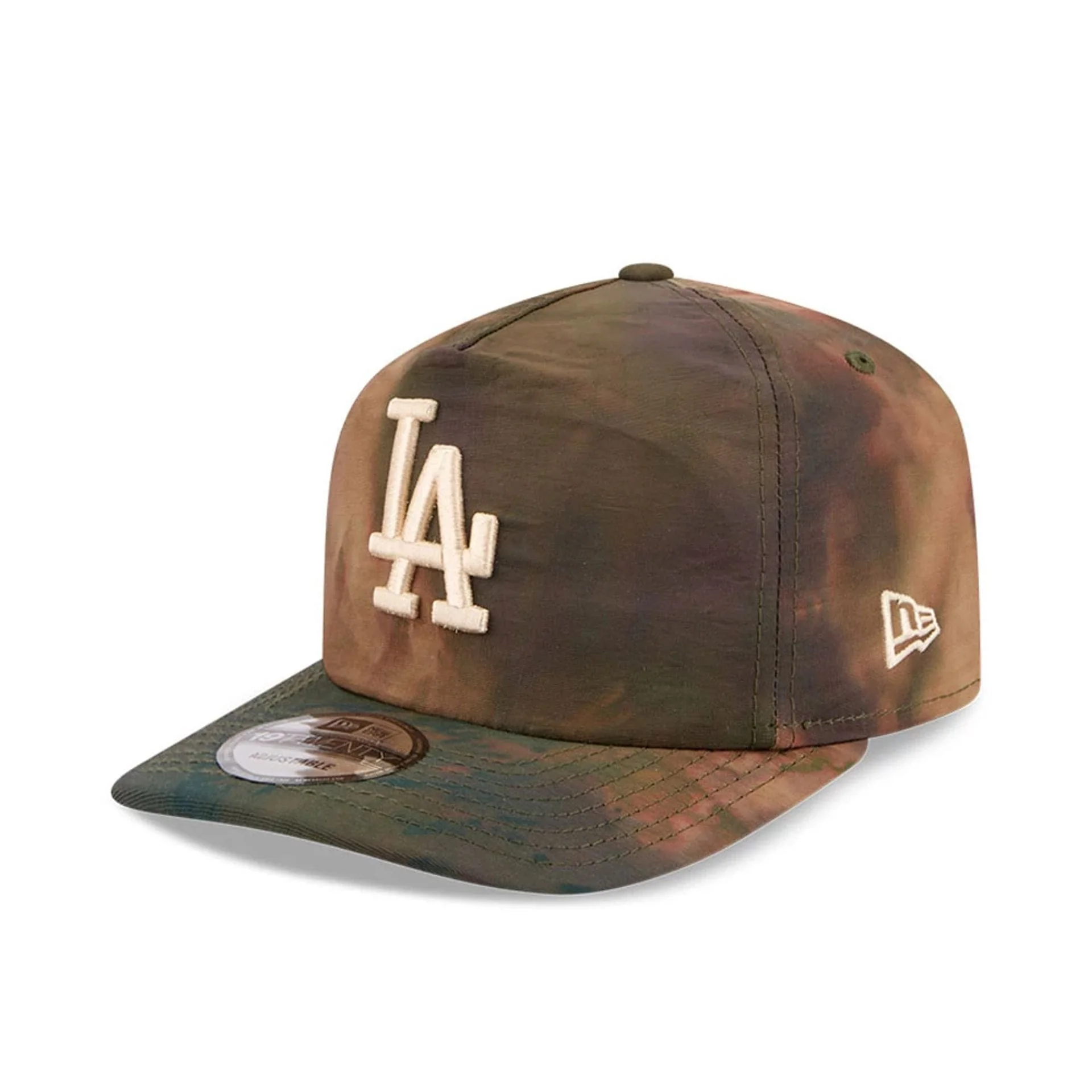 LA Dodgers MLB Nylon Wash Dye Open Green 19TWENTY Adjustable Cap