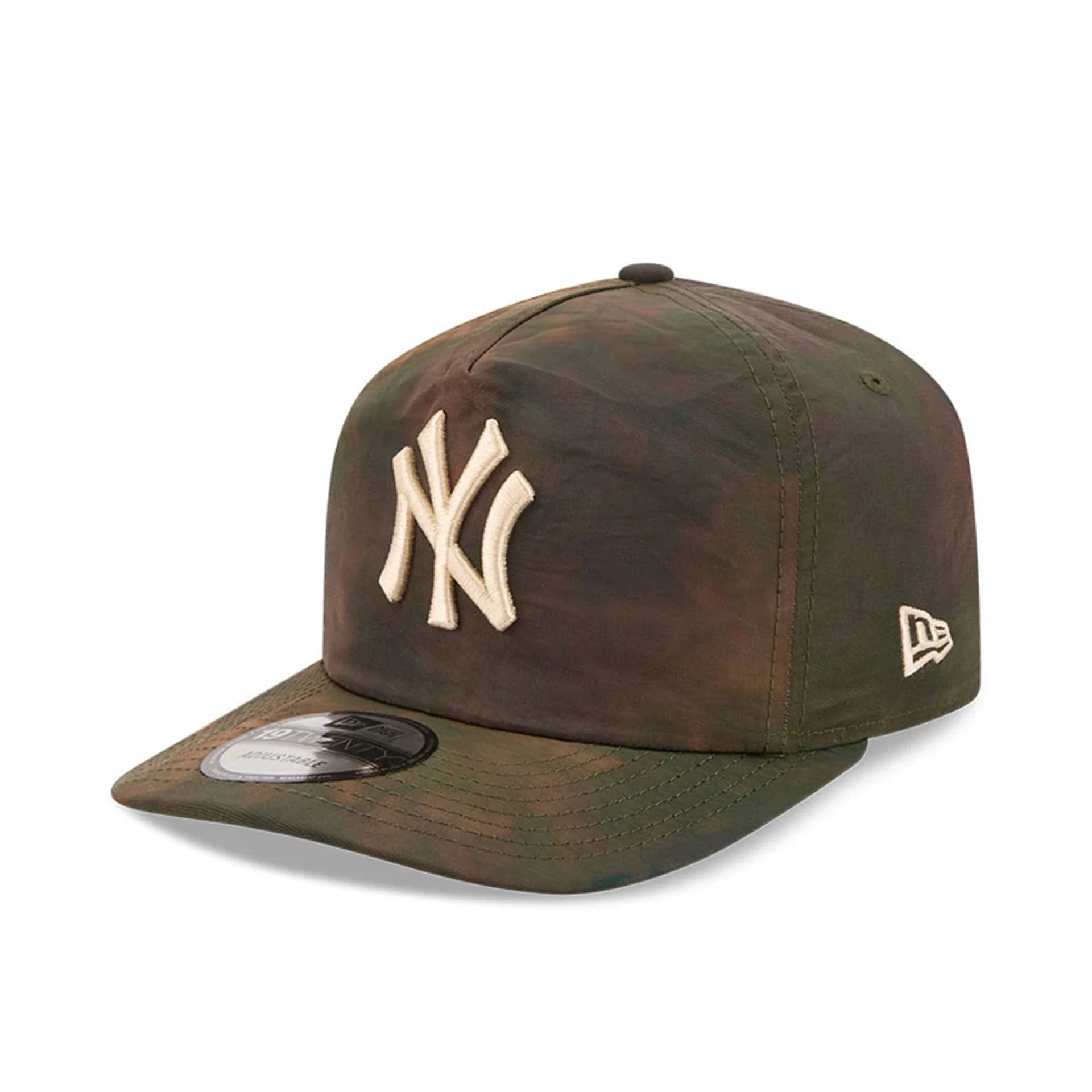 New York Yankees MLB Nylon Wash Dye Open Green 19TWENTY Adjustable Cap