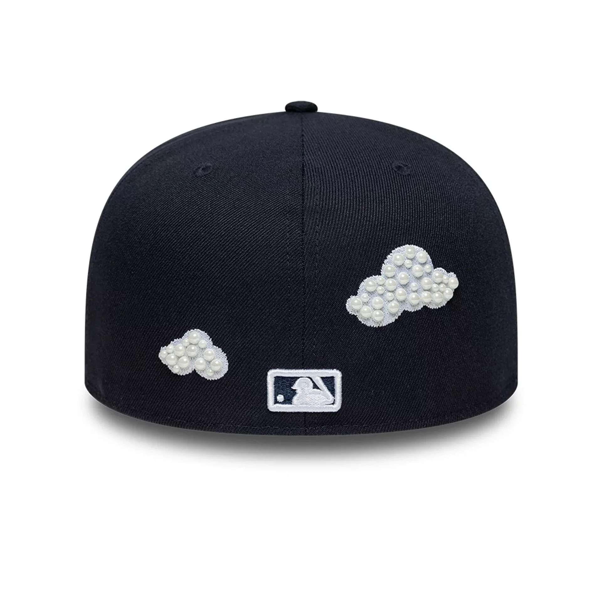 New York Yankees MLB Faux Pearl Cloud Navy 59FIFTY Fitted Cap