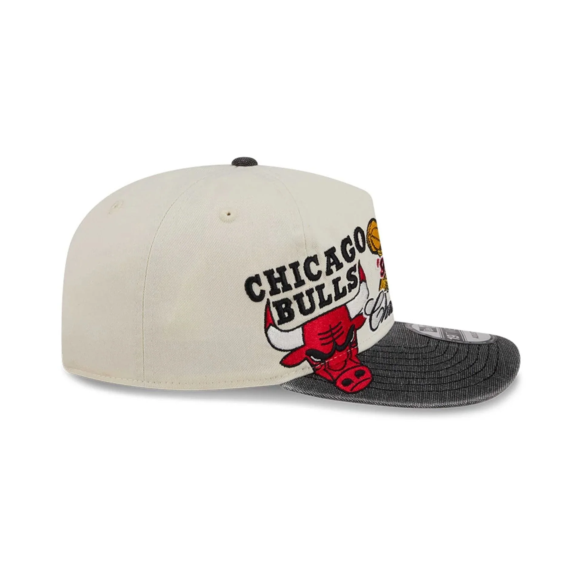Chicago Bulls NBA Hardwood Classic Black 19TWENTY Adjustable Cap
