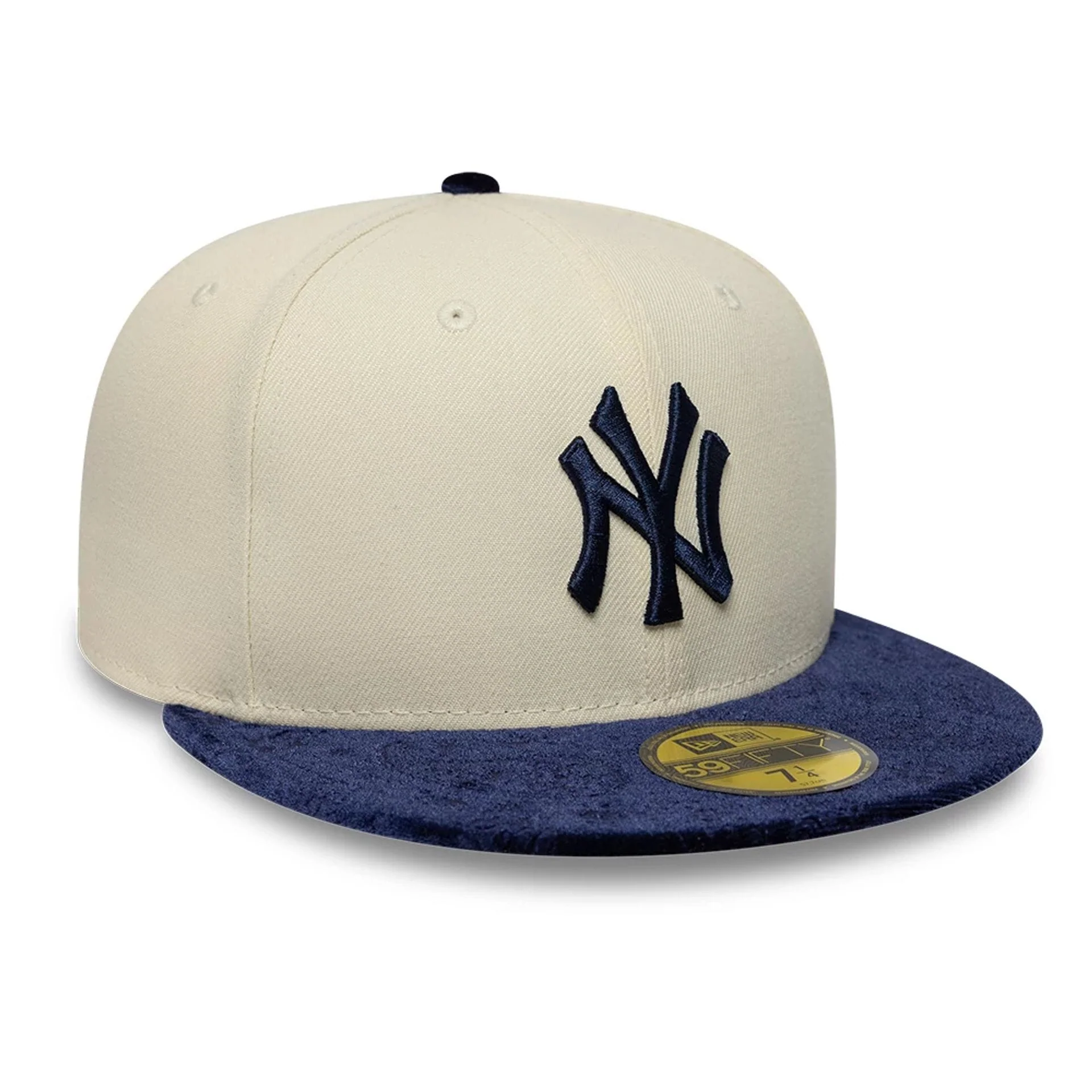 New York Yankees MLB Paisley Visor Cream 59FIFTY Fitted Cap