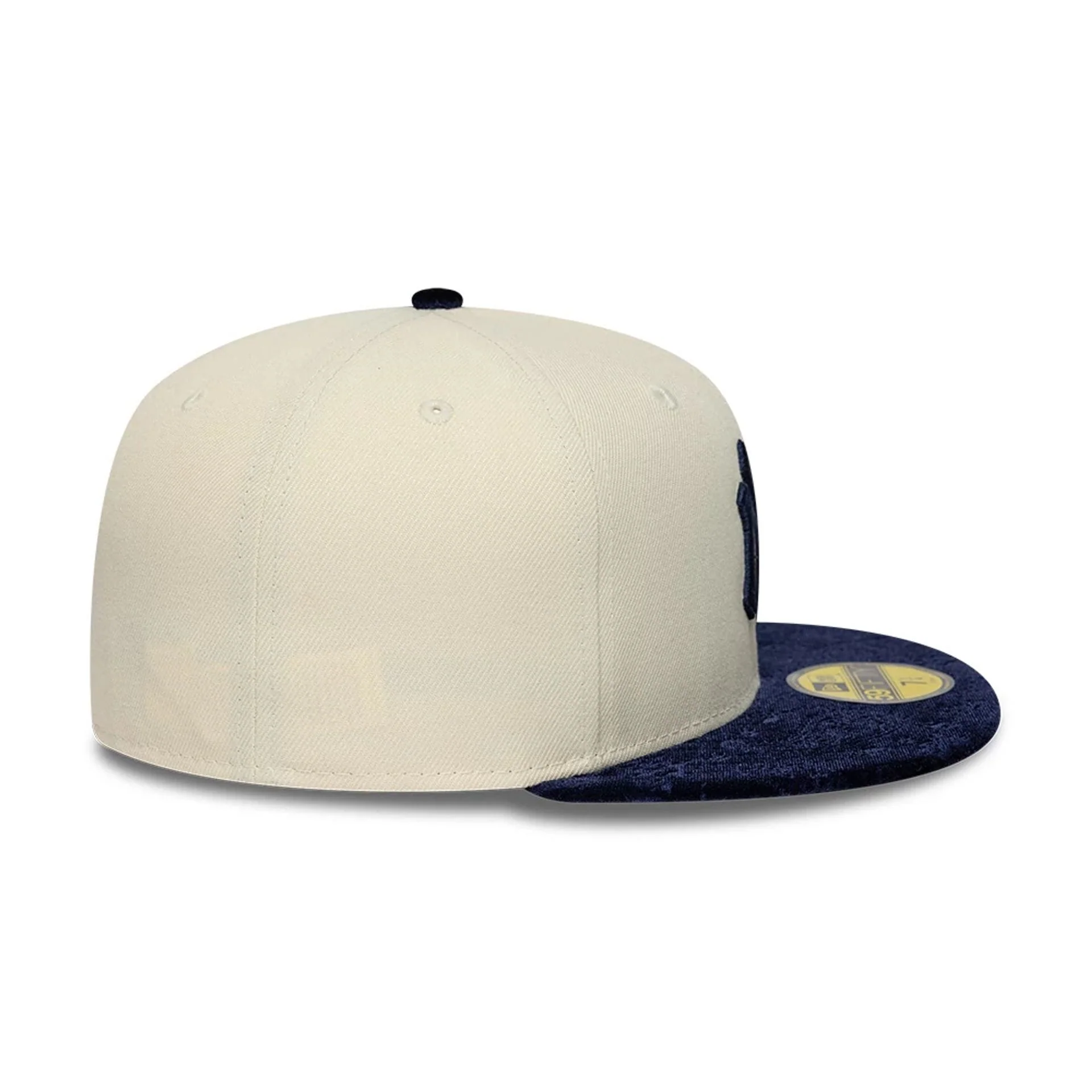 New York Yankees MLB Paisley Visor Cream 59FIFTY Fitted Cap
