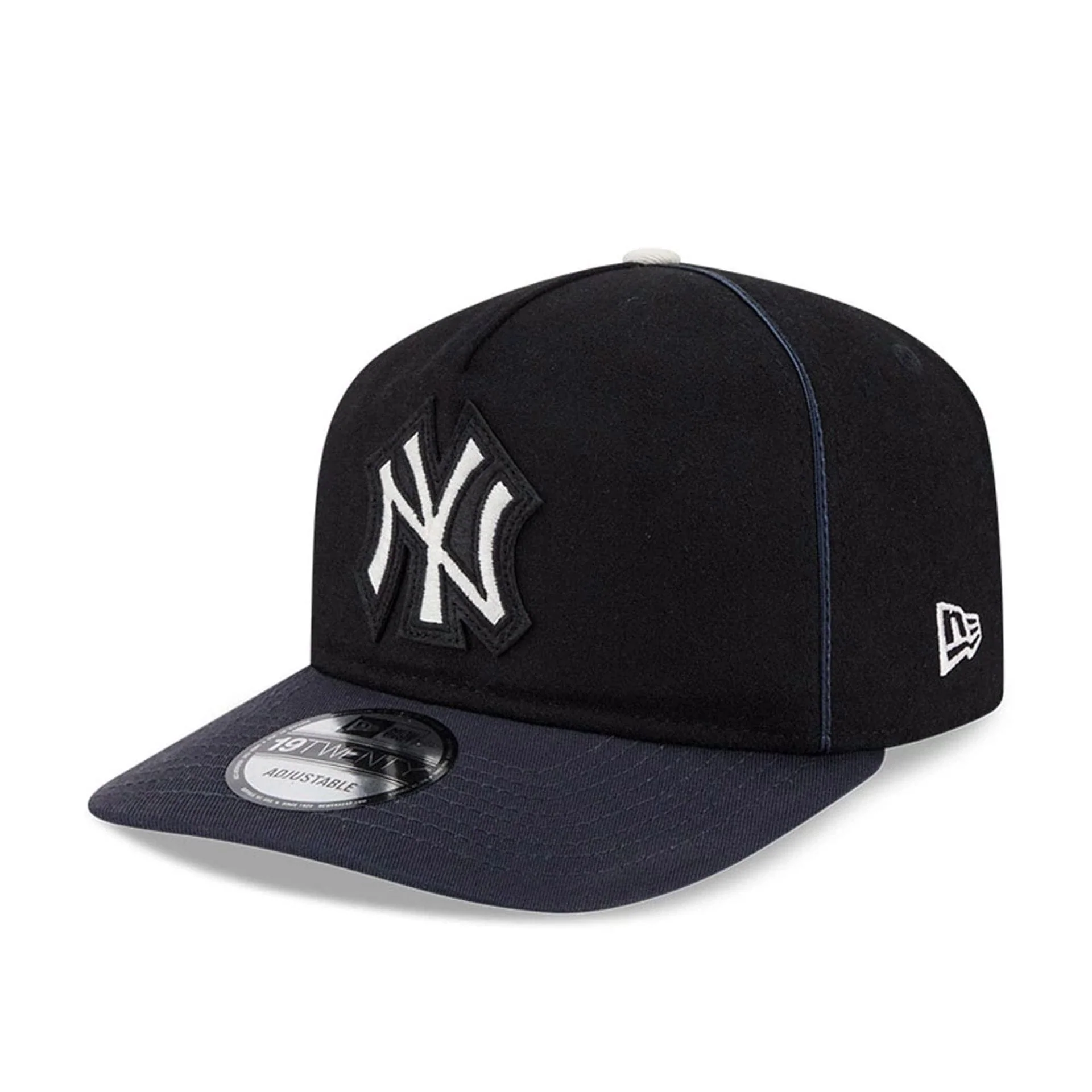 New York Yankees MLB Felt Logo Navy 19TWENTY Adjustable Cap