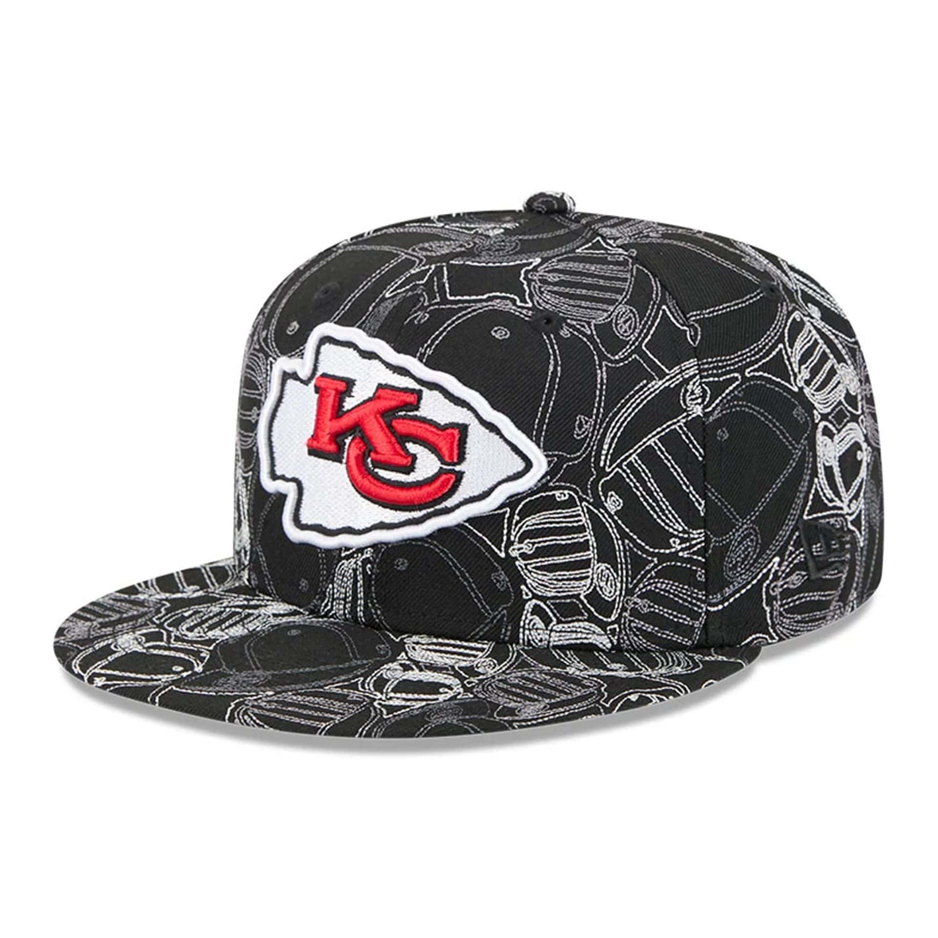 4312-kansas-city-chiefs-nfl-cap-scramble-black-59fifty-fitted-cap-1.jpg Kansas City Chiefs NFL Cap Scramble Black 59FIFTY Fitted Cap