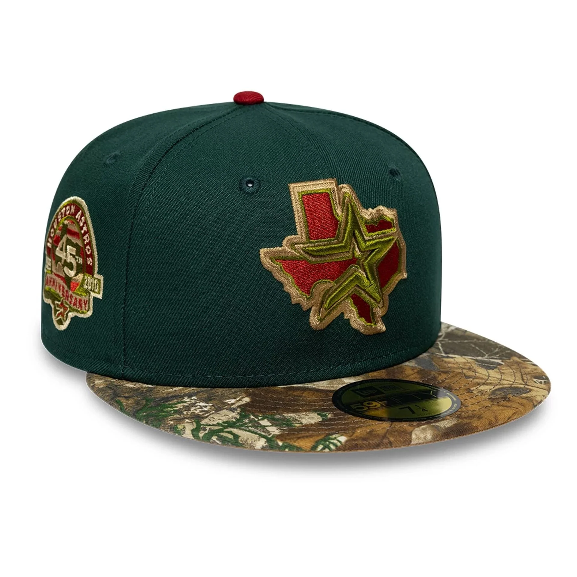 Houston Astros MLB Cooperstown Dark Green 59FIFTY Fitted Cap
