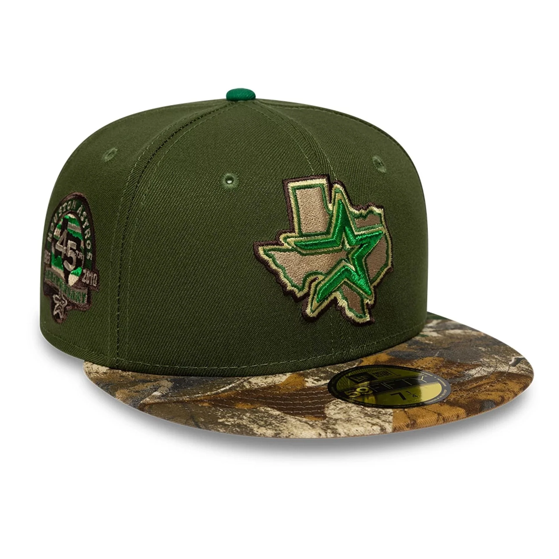 Houston Astros MLB Cooperstown Dark Green 59FIFTY Fitted Cap