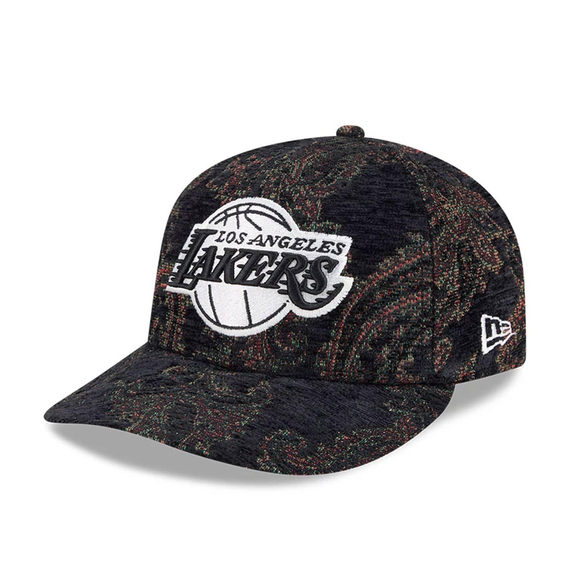 LA Lakers NBA Jacquard Chenille Black 59FIFTY Fitted Cap
