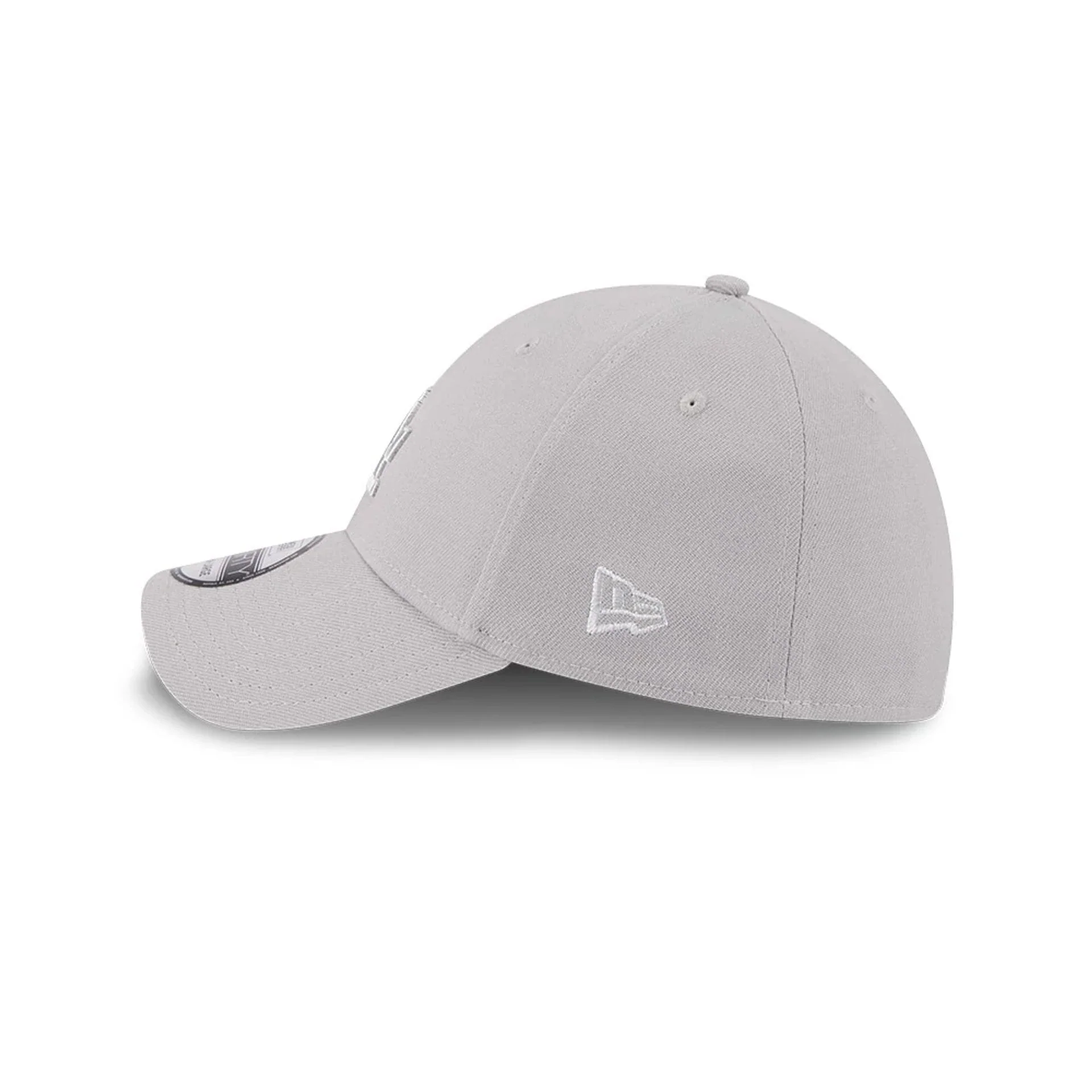 LA Dodgers MLB Metallic Grey 39THIRTY Stretch Fit Cap
