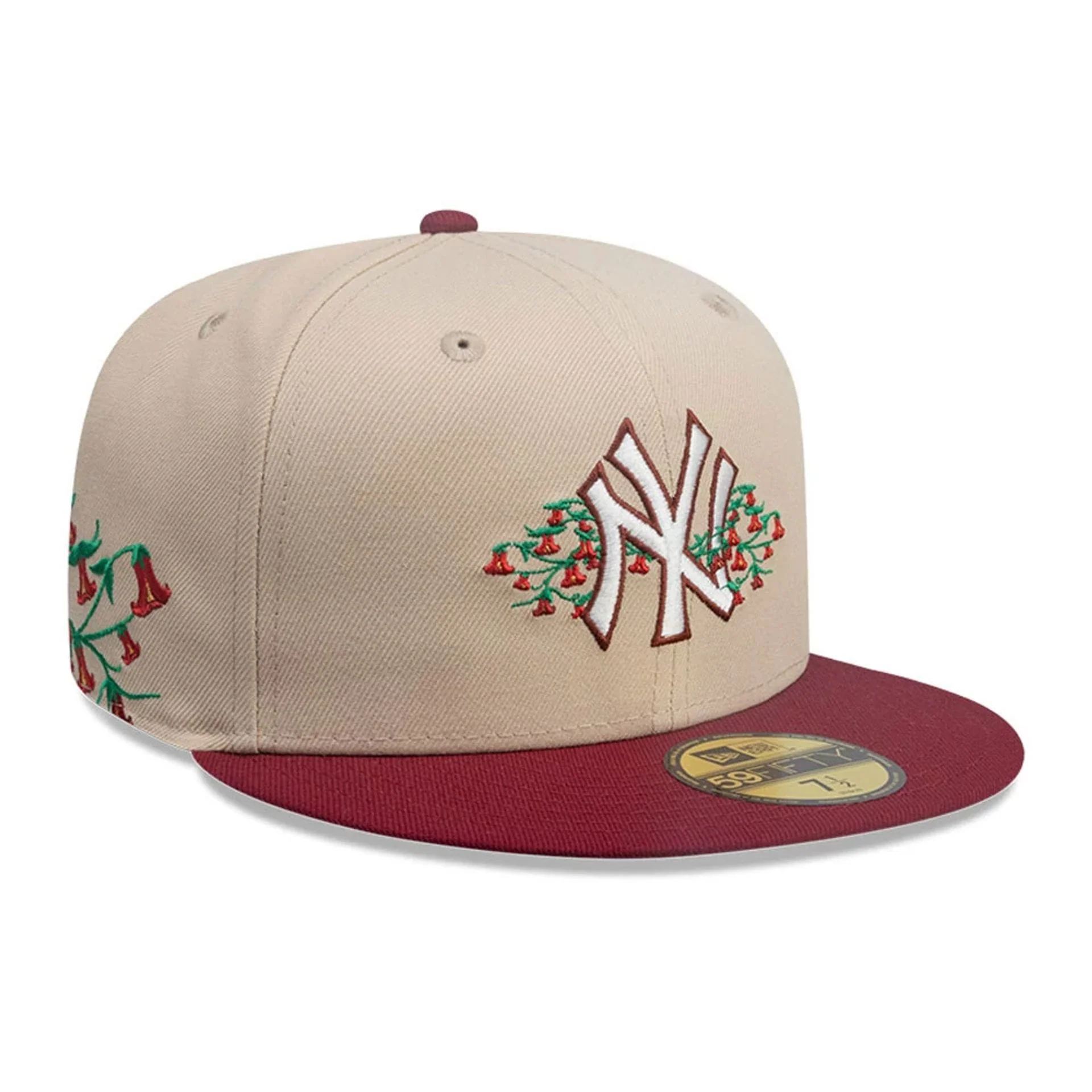 New York Yankees MLB City Element Chile Light Beige 59FIFTY Fitted Cap