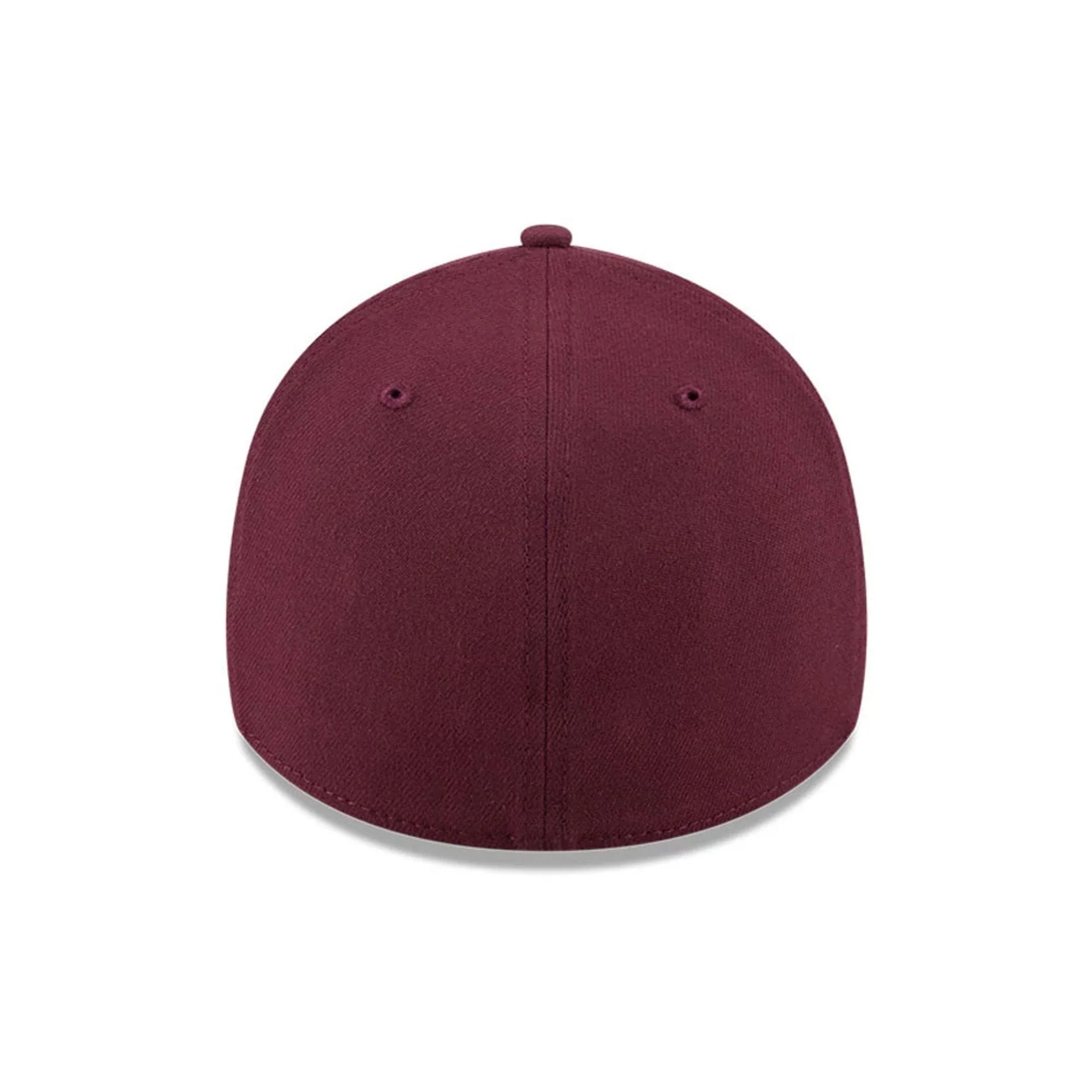 LA Dodgers MLB Frosted Rust Dark Red 39THIRTY Stretch Fit Cap