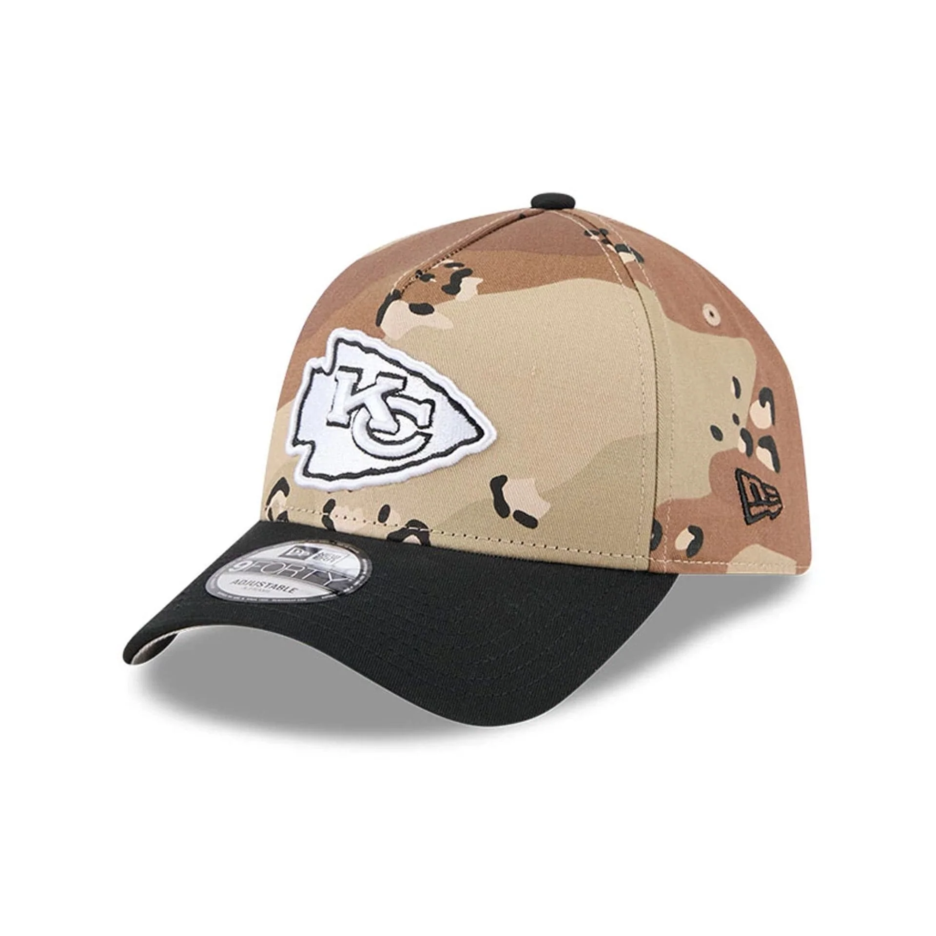 Kansas City Chiefs NFL Desert 2 Tone Beige 9FORTY A-Frame Adjustable Cap