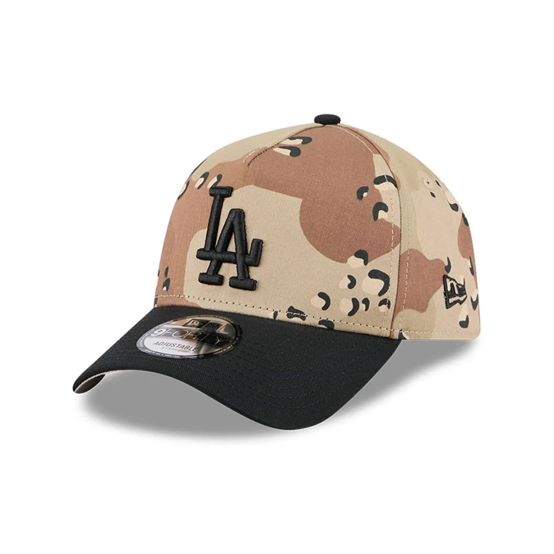 LA Dodgers MLB Desert 2 Tone Beige 9FORTY A-Frame Adjustable Cap