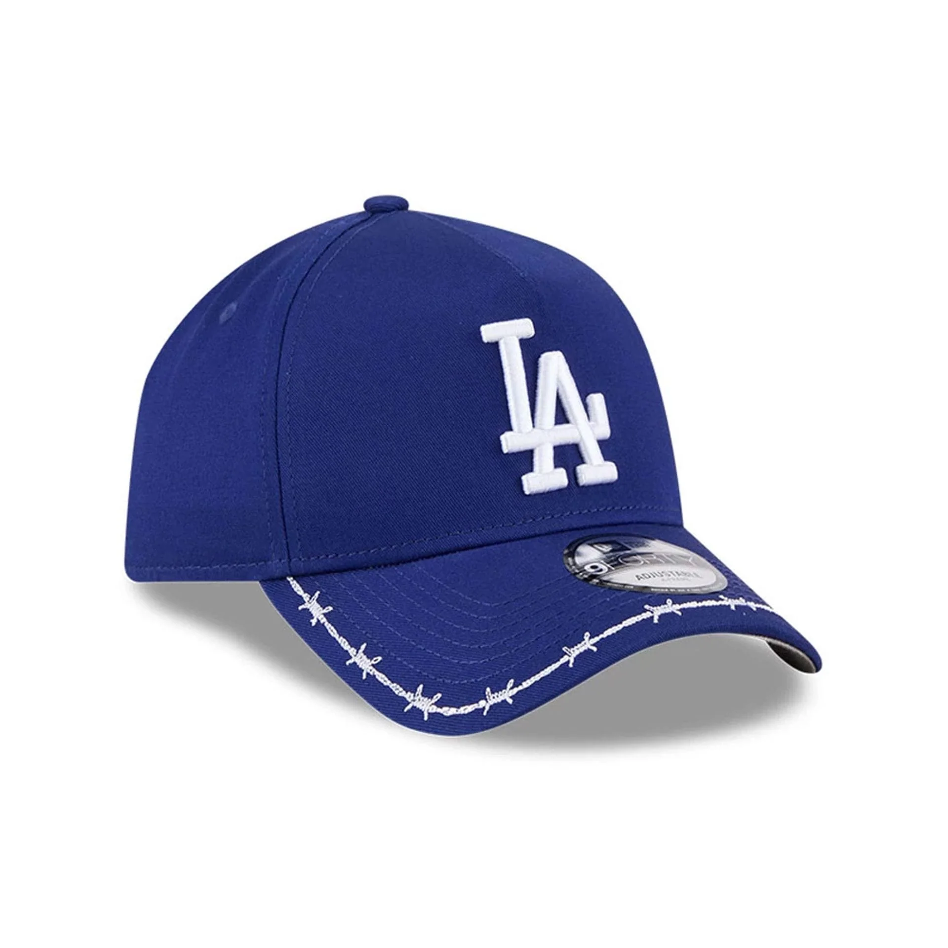 6556-la-dodgers-mlb-barb-visor-dark-blue-9forty-a-frame-adjustable-cap-4.webp LA Dodgers MLB Barb Visor Dark Blue 9FORTY A-Frame Adjustable Cap