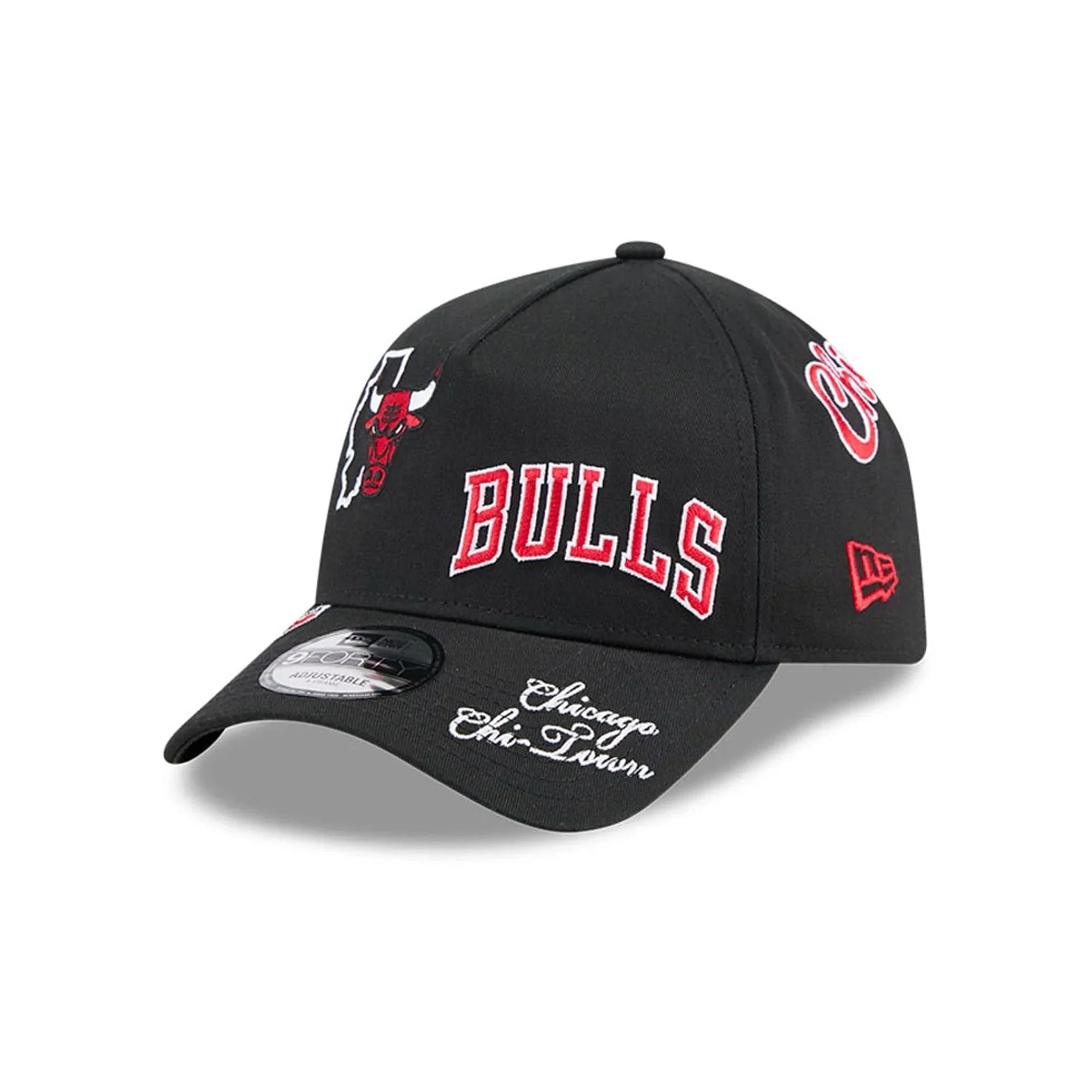 6611-chicago-bulls-nba-all-over-black-9forty-a-frame-adjustable-cap-1.webp Chicago Bulls NBA All Over Black 9FORTY A-Frame Adjustable Cap