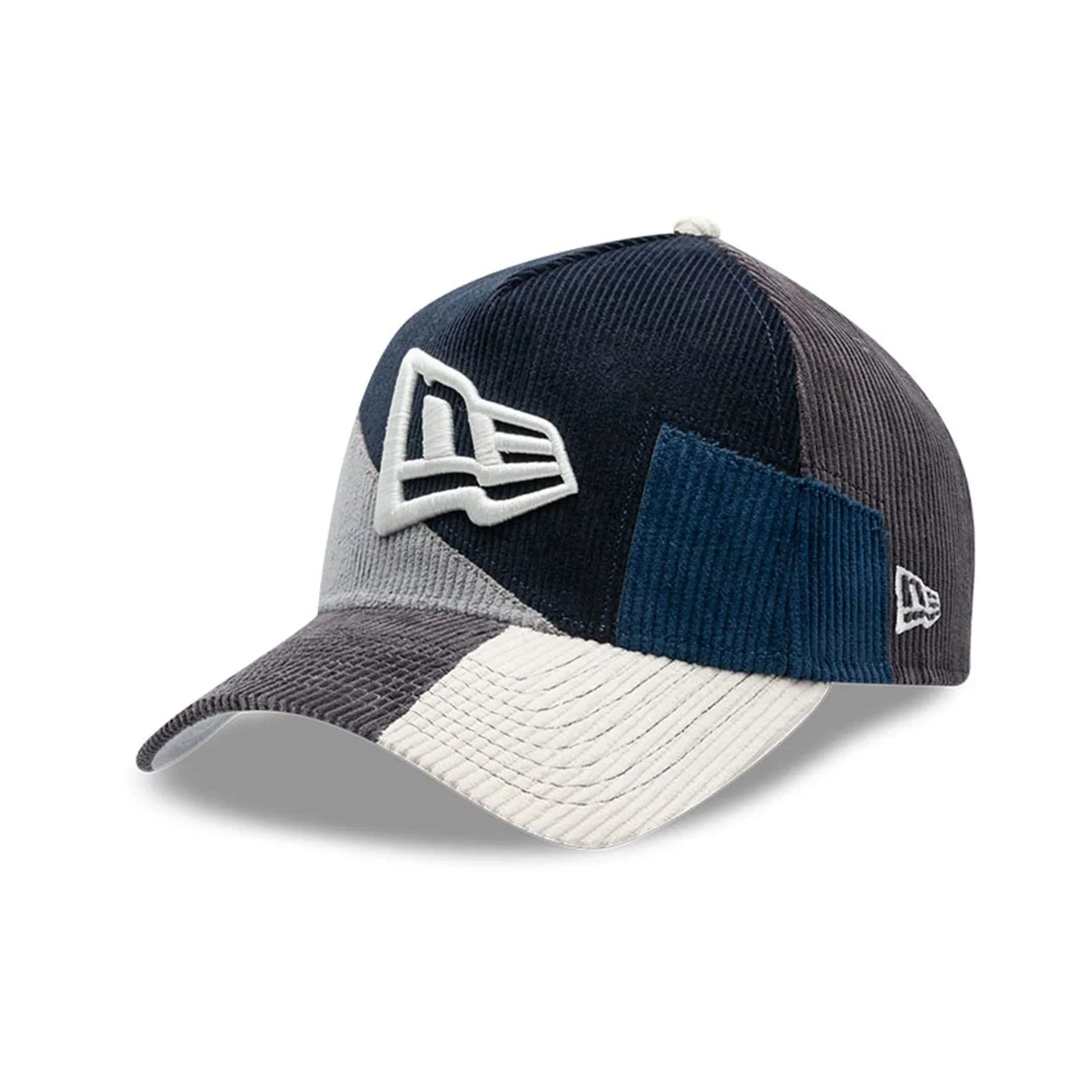 6618-new-era-patchwork-black-9forty-a-frame-cap-4.webp New Era Patchwork Black 9FORTY A-Frame Cap