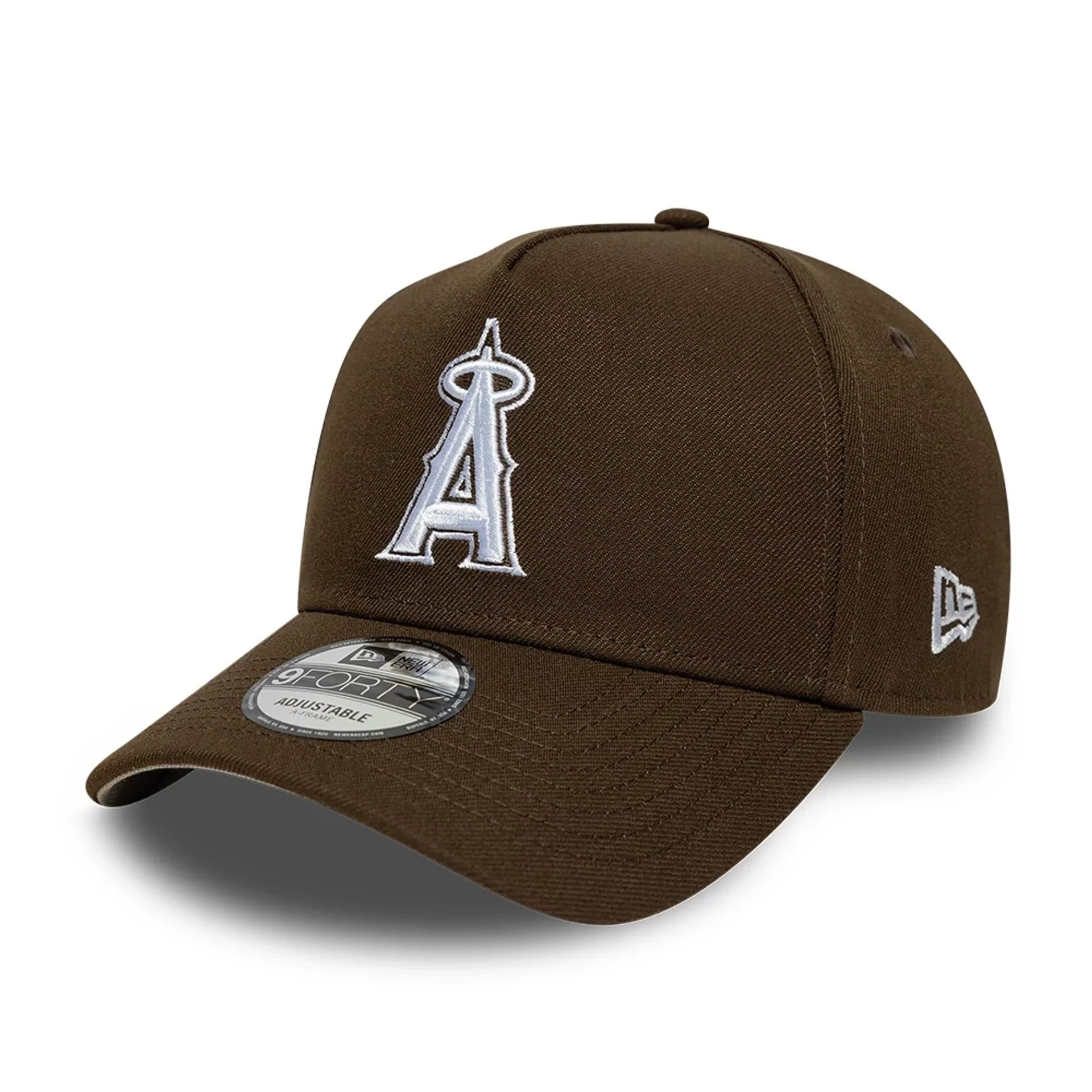 6629-la-angels-mlb-dark-brown-9forty-a-frame-adjustable-cap-1.webp LA Angels MLB Dark Brown 9FORTY A-Frame Adjustable Cap