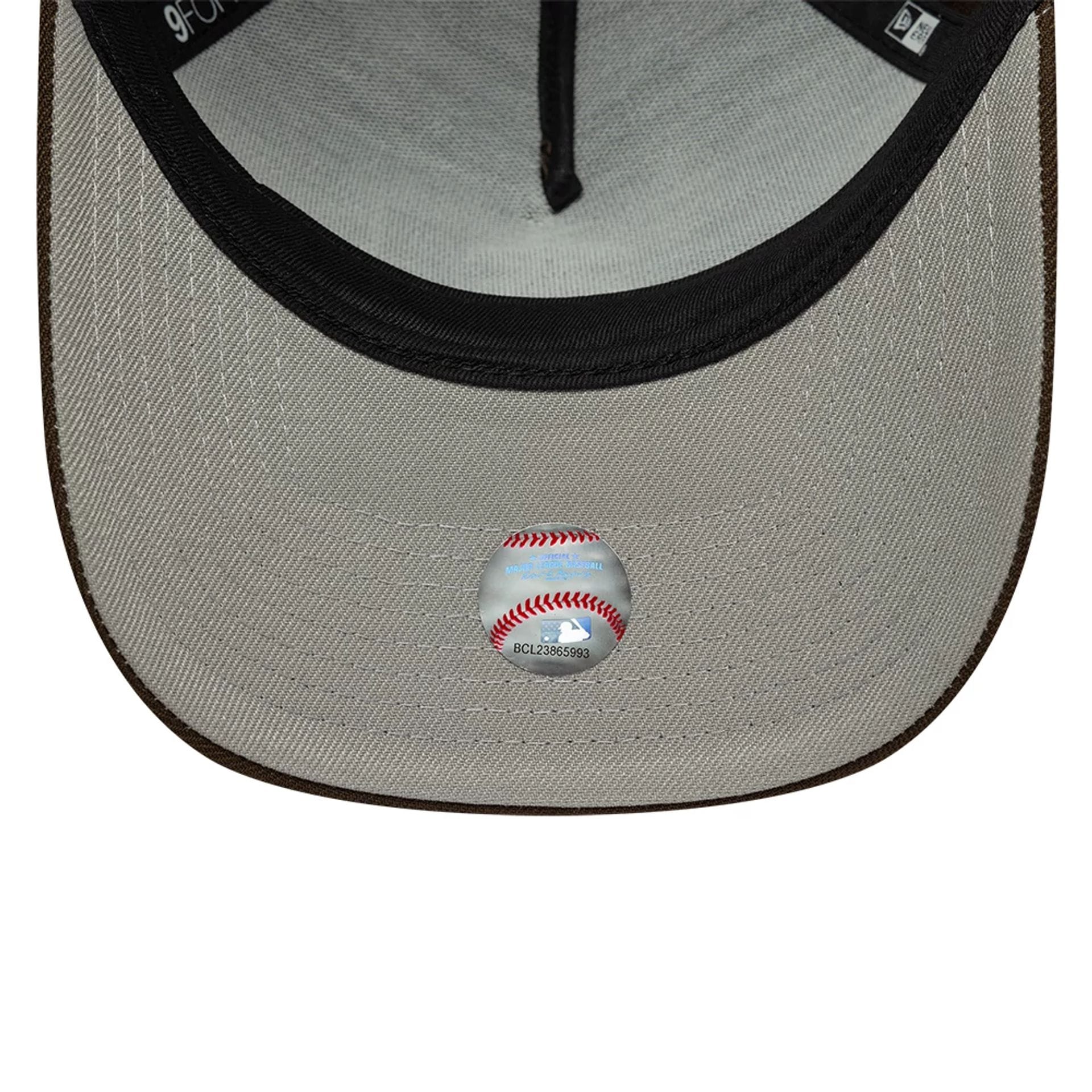 6629-la-angels-mlb-dark-brown-9forty-a-frame-adjustable-cap-2.jpg LA Angels MLB Dark Brown 9FORTY A-Frame Adjustable Cap